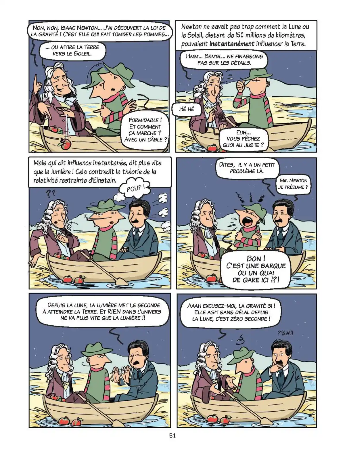 Quantix – La physique quantique et la relativité en BD Volume 1 page 44