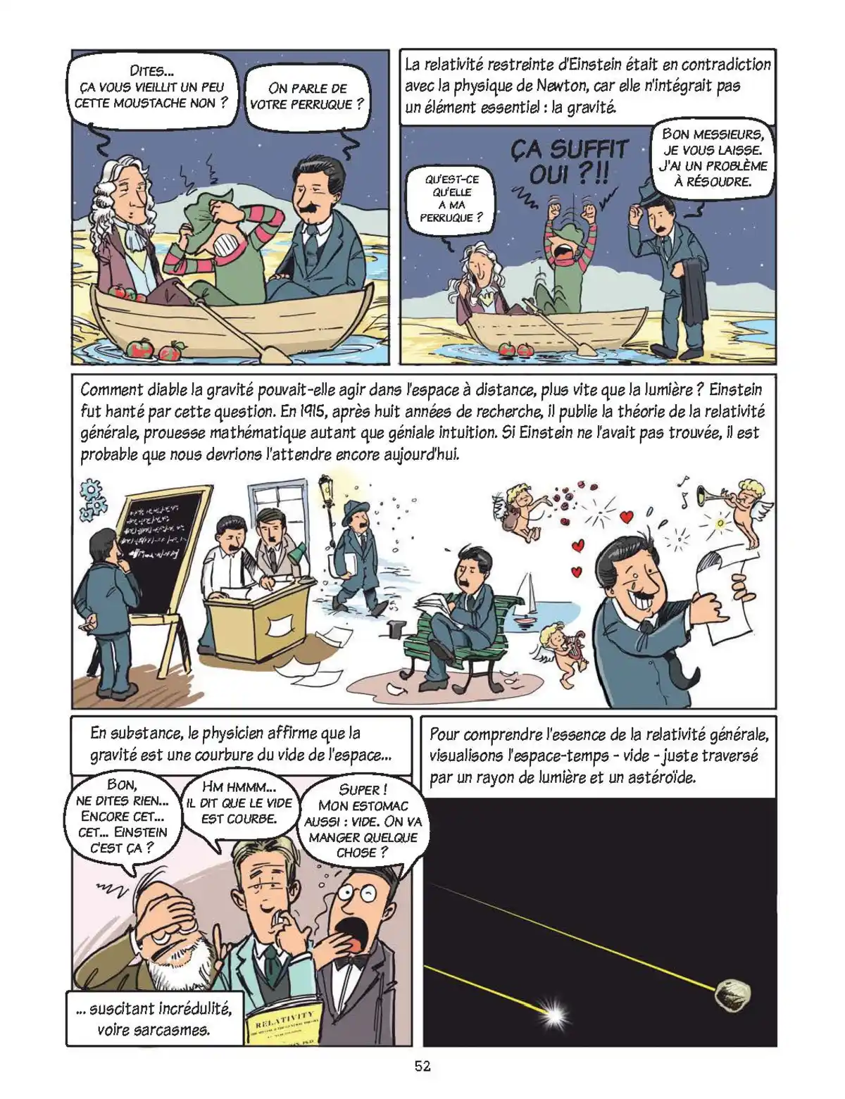 Quantix – La physique quantique et la relativité en BD Volume 1 page 45