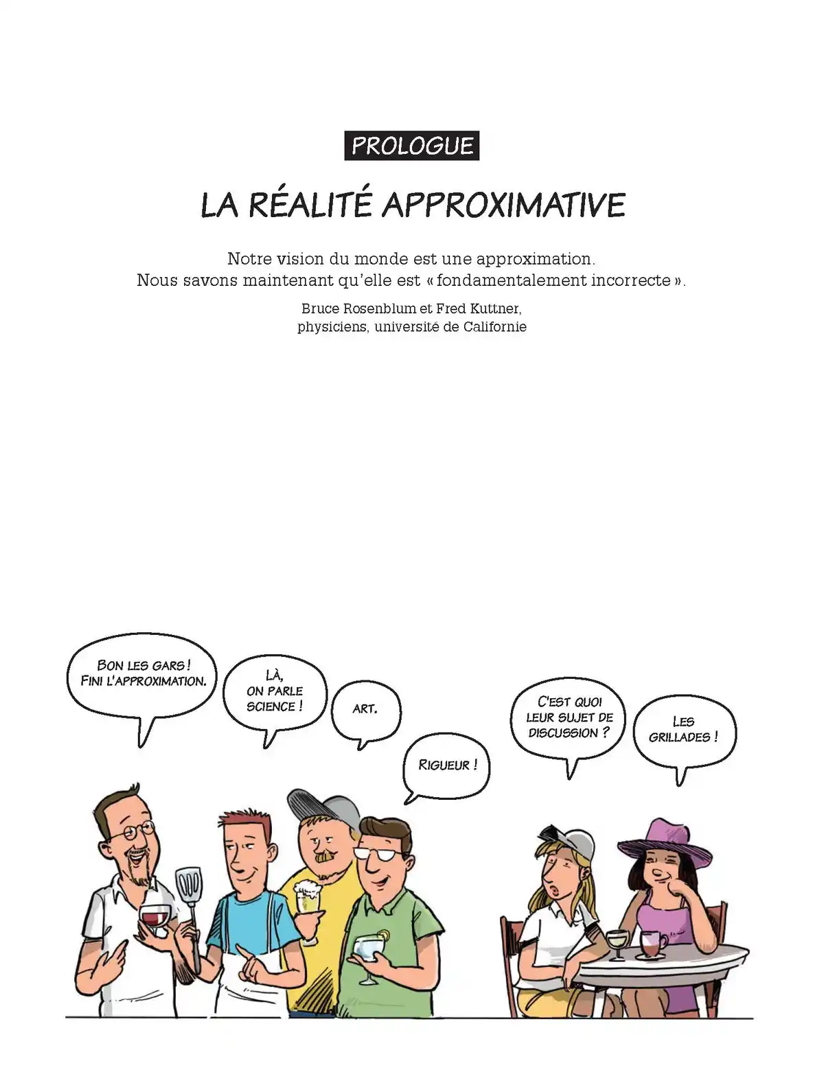 Quantix – La physique quantique et la relativité en BD Volume 1 page 5