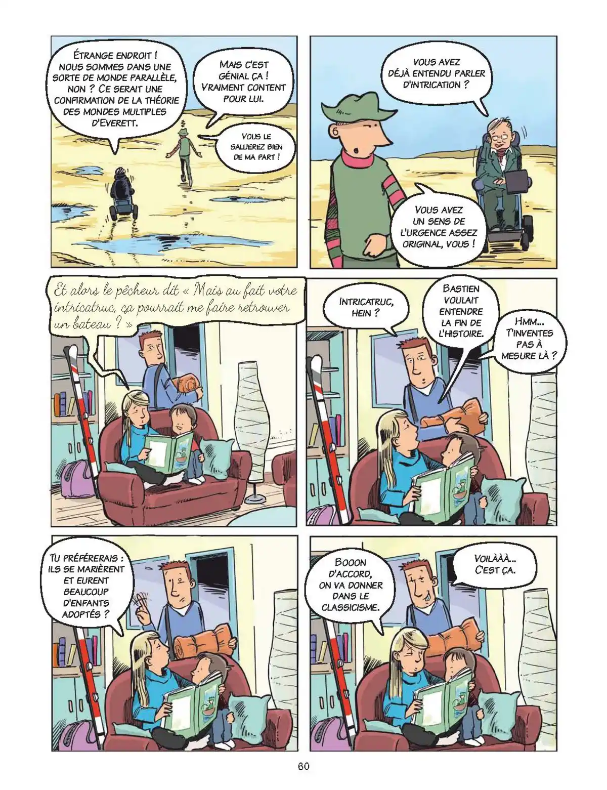 Quantix – La physique quantique et la relativité en BD Volume 1 page 53