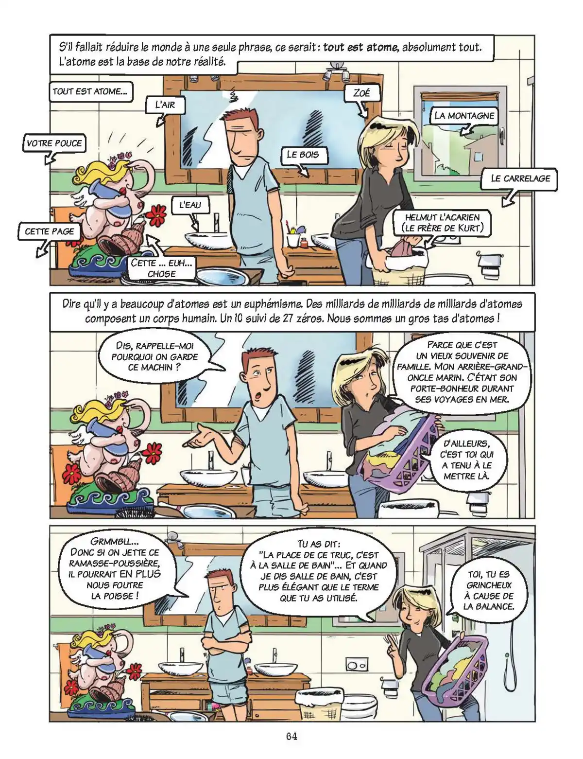 Quantix – La physique quantique et la relativité en BD Volume 1 page 56