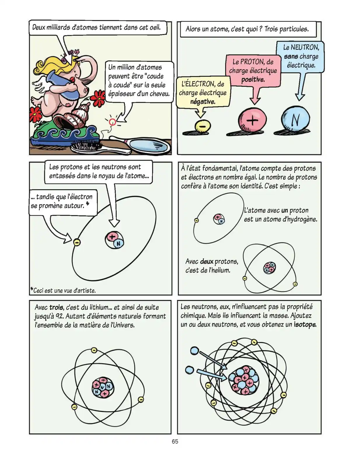 Quantix – La physique quantique et la relativité en BD Volume 1 page 57