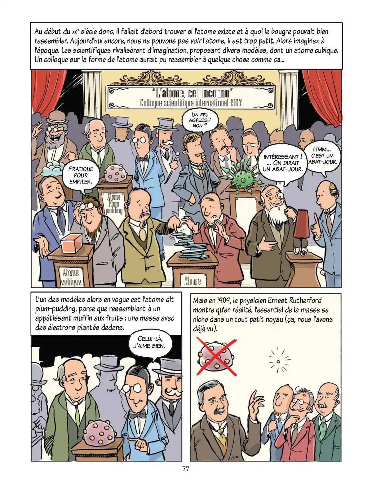 Quantix – La physique quantique et la relativité en BD Volume 1 page 69