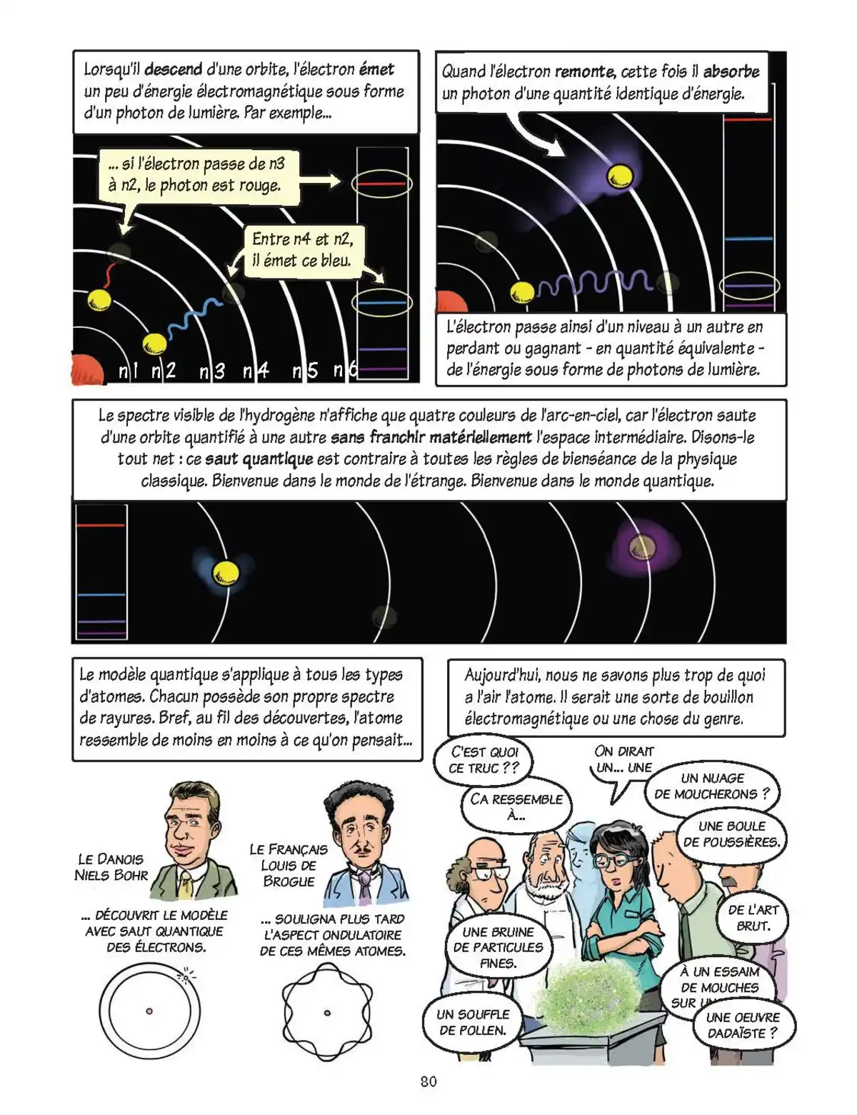 Quantix – La physique quantique et la relativité en BD Volume 1 page 72