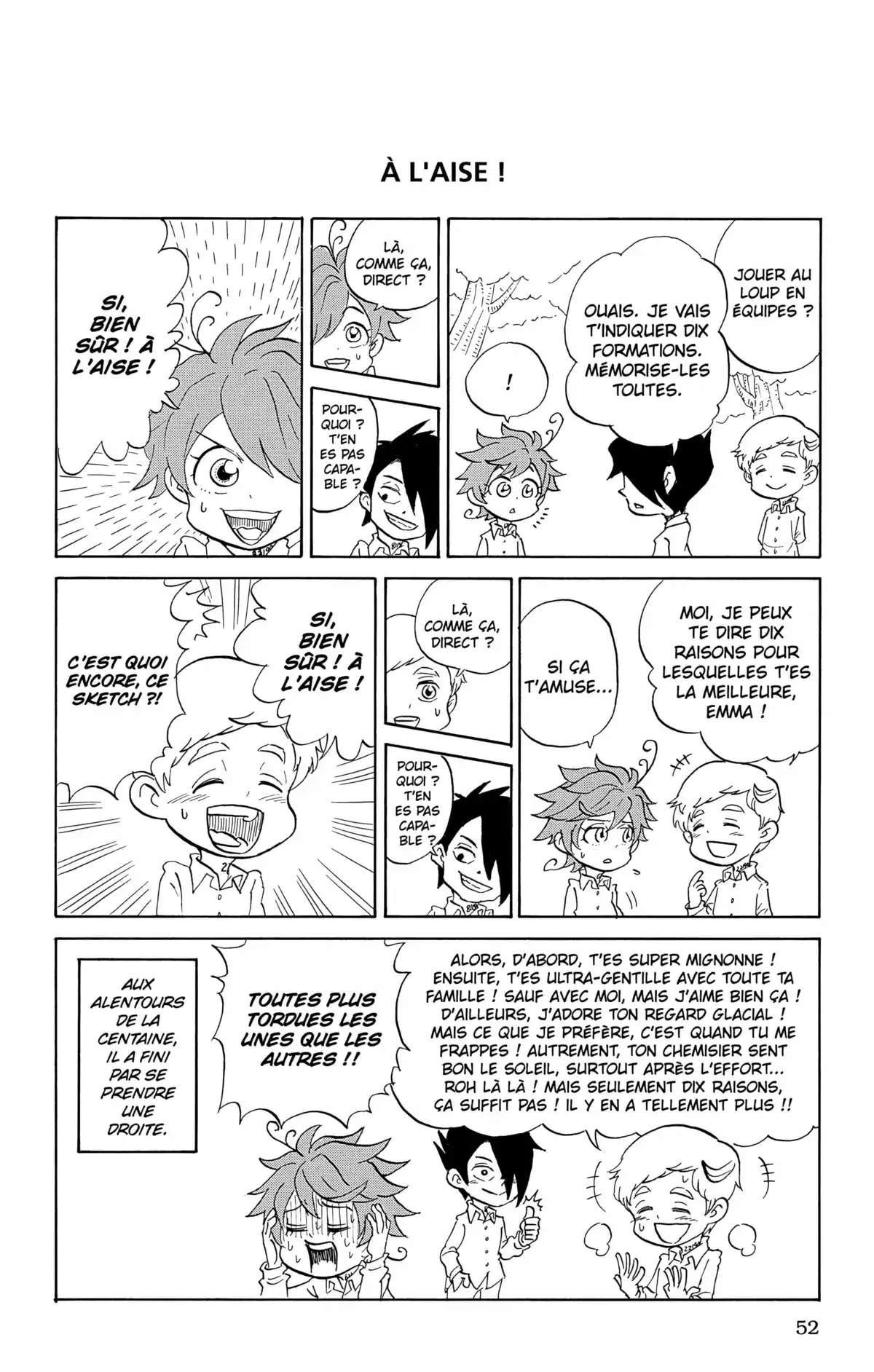 The Promised Neverland : Gag Manga Volume 1 page 50