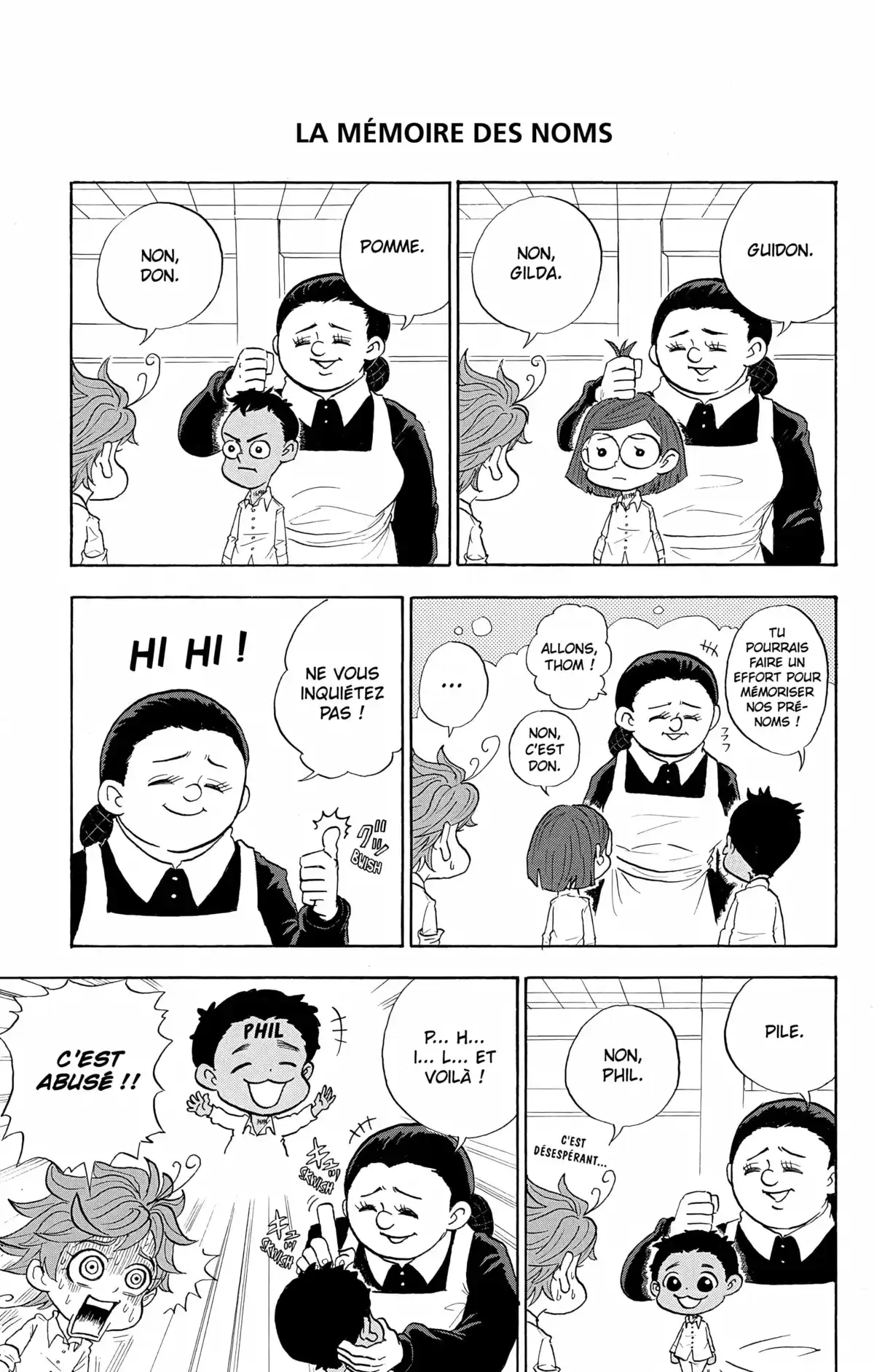 The Promised Neverland : Gag Manga Volume 1 page 7