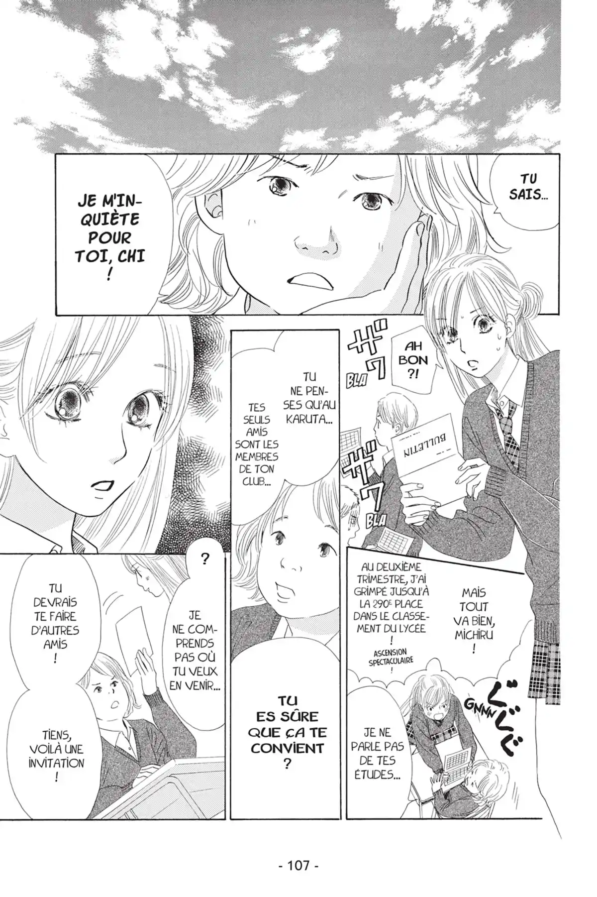 Chihayafuru Volume 8 page 109