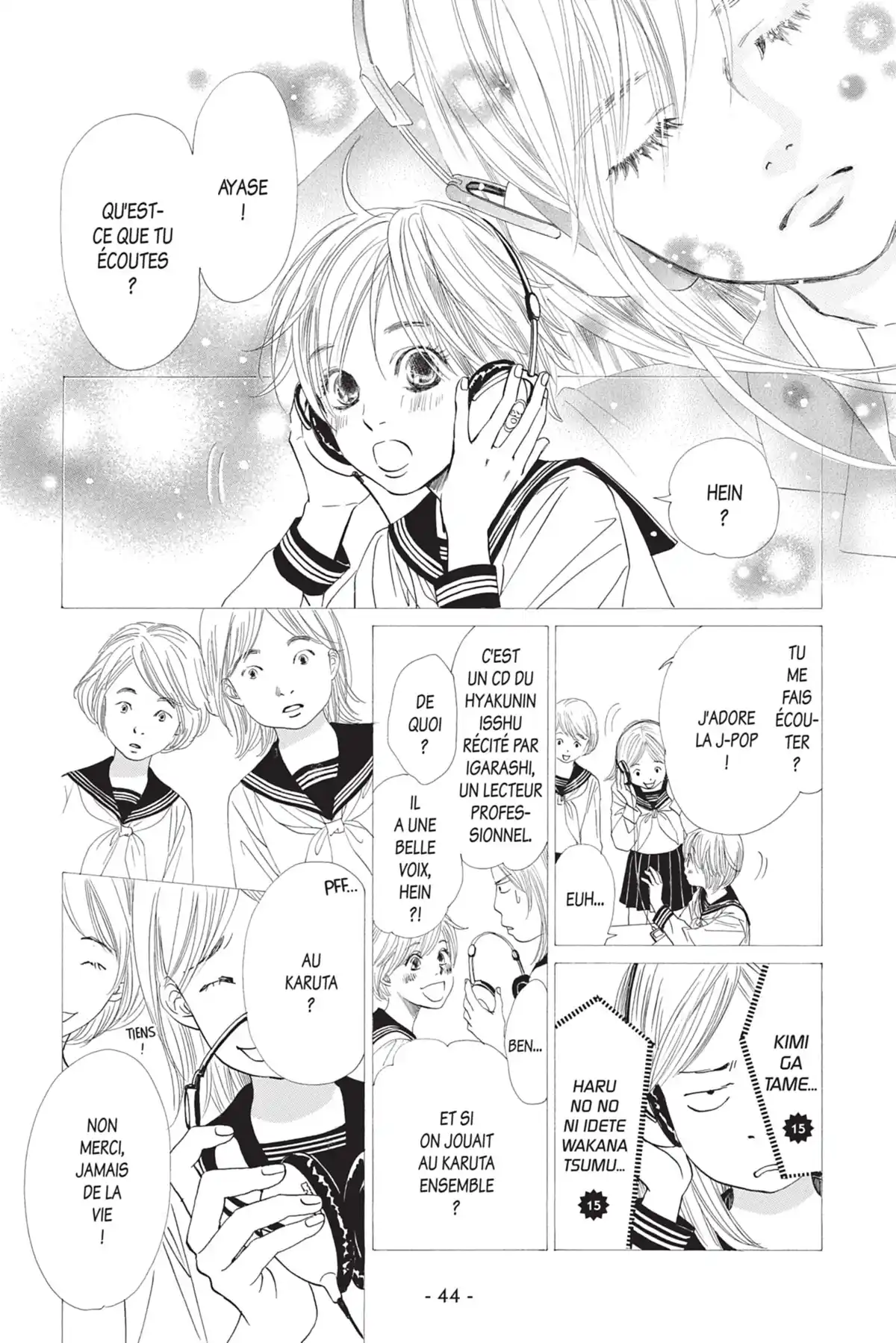 Chihayafuru Volume 2 page 46