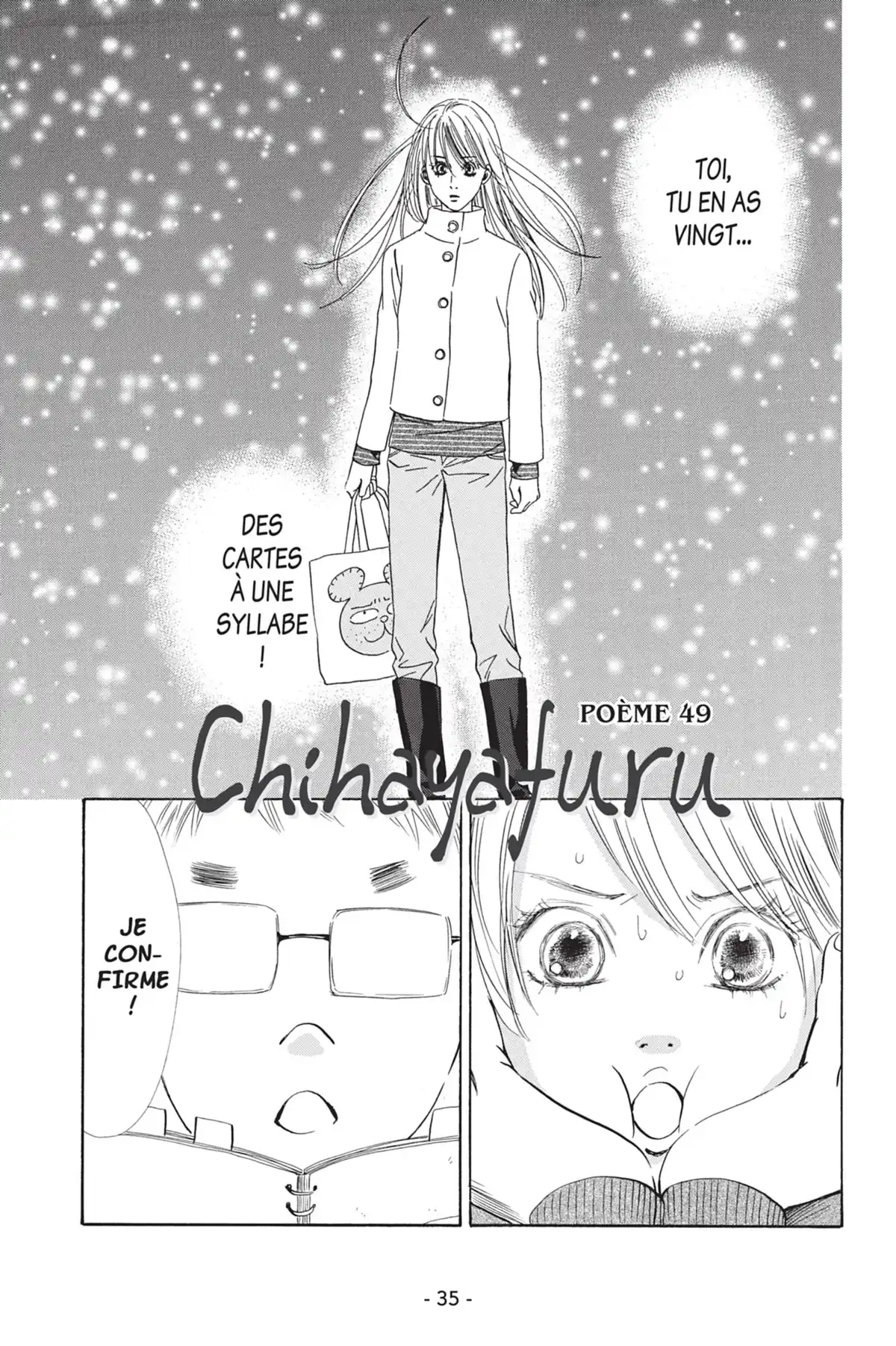 Chihayafuru Volume 9 page 37