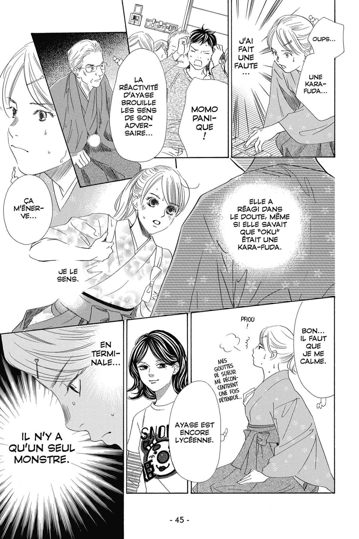 Chihayafuru Volume 38 page 45