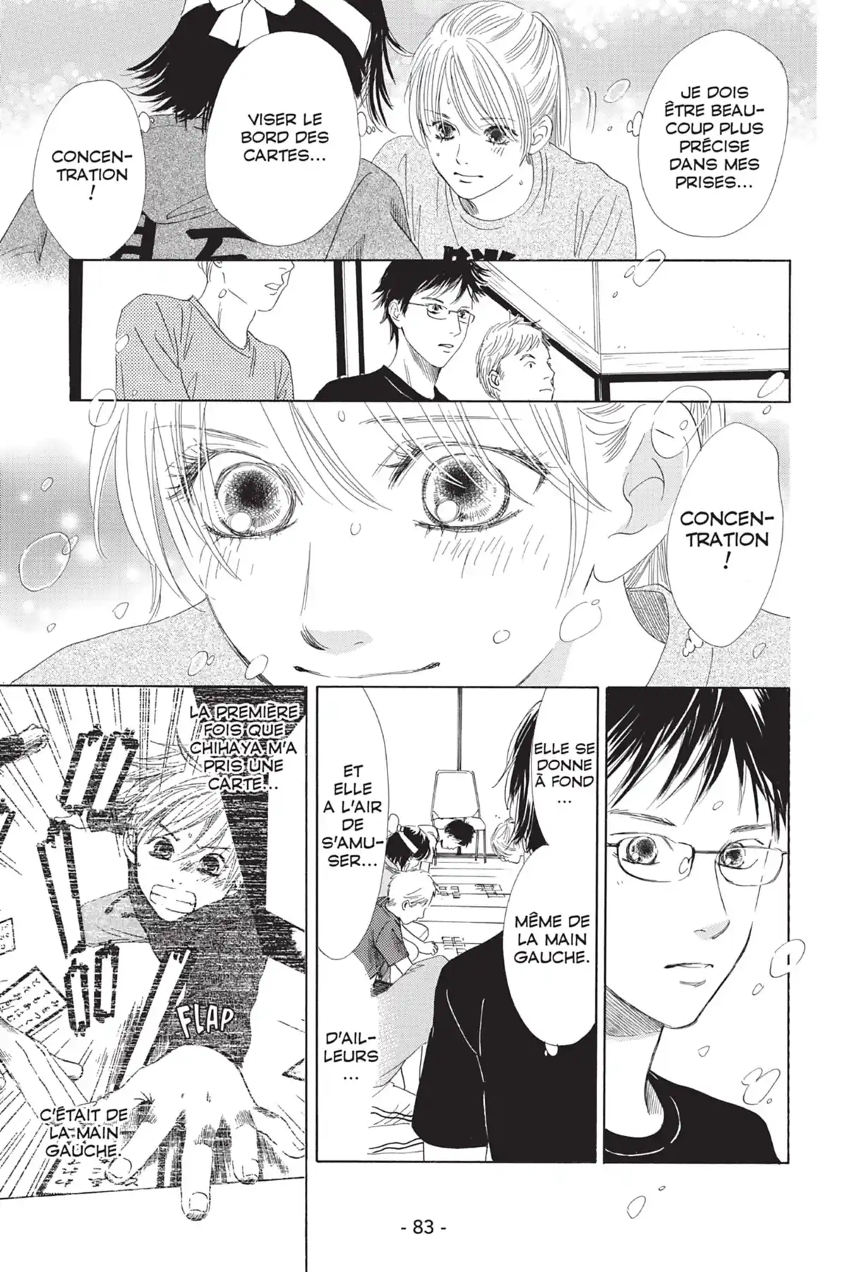 Chihayafuru Volume 16 page 85