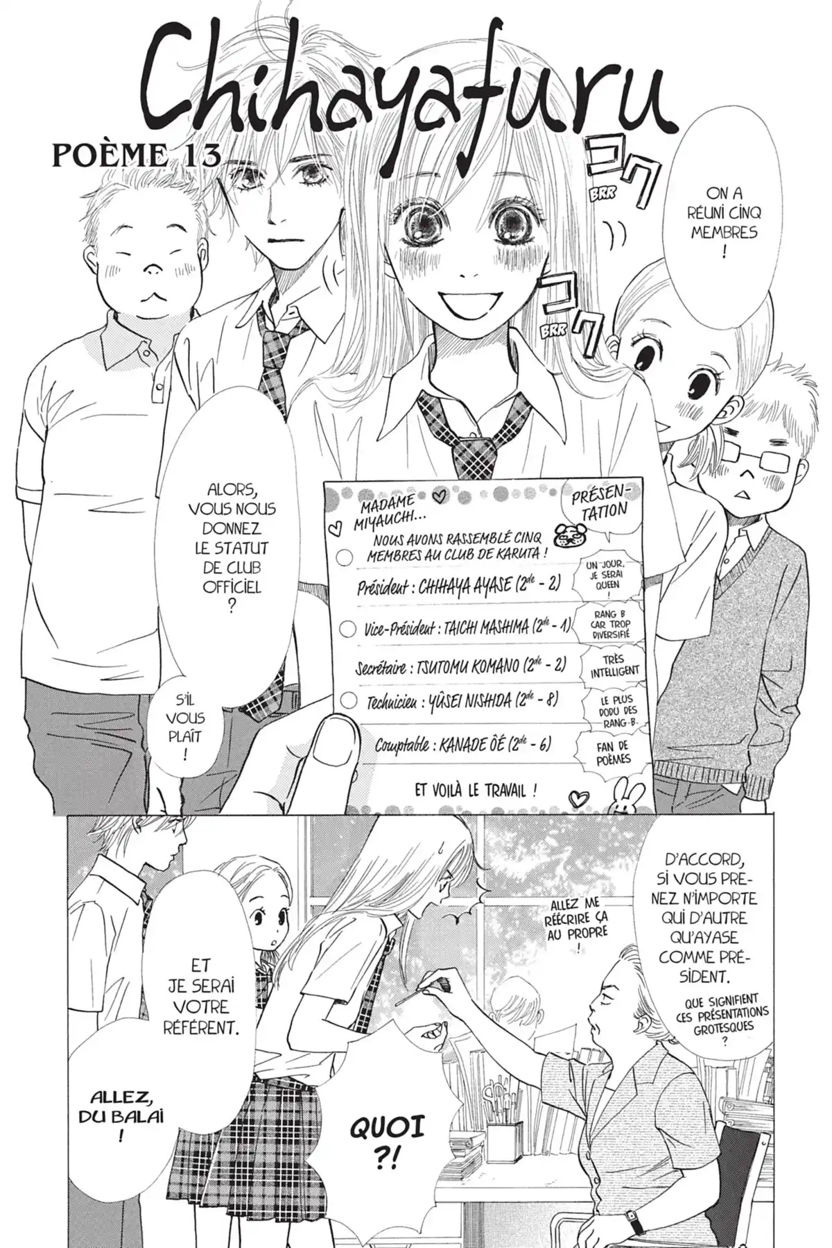 Chihayafuru Volume 3 page 37