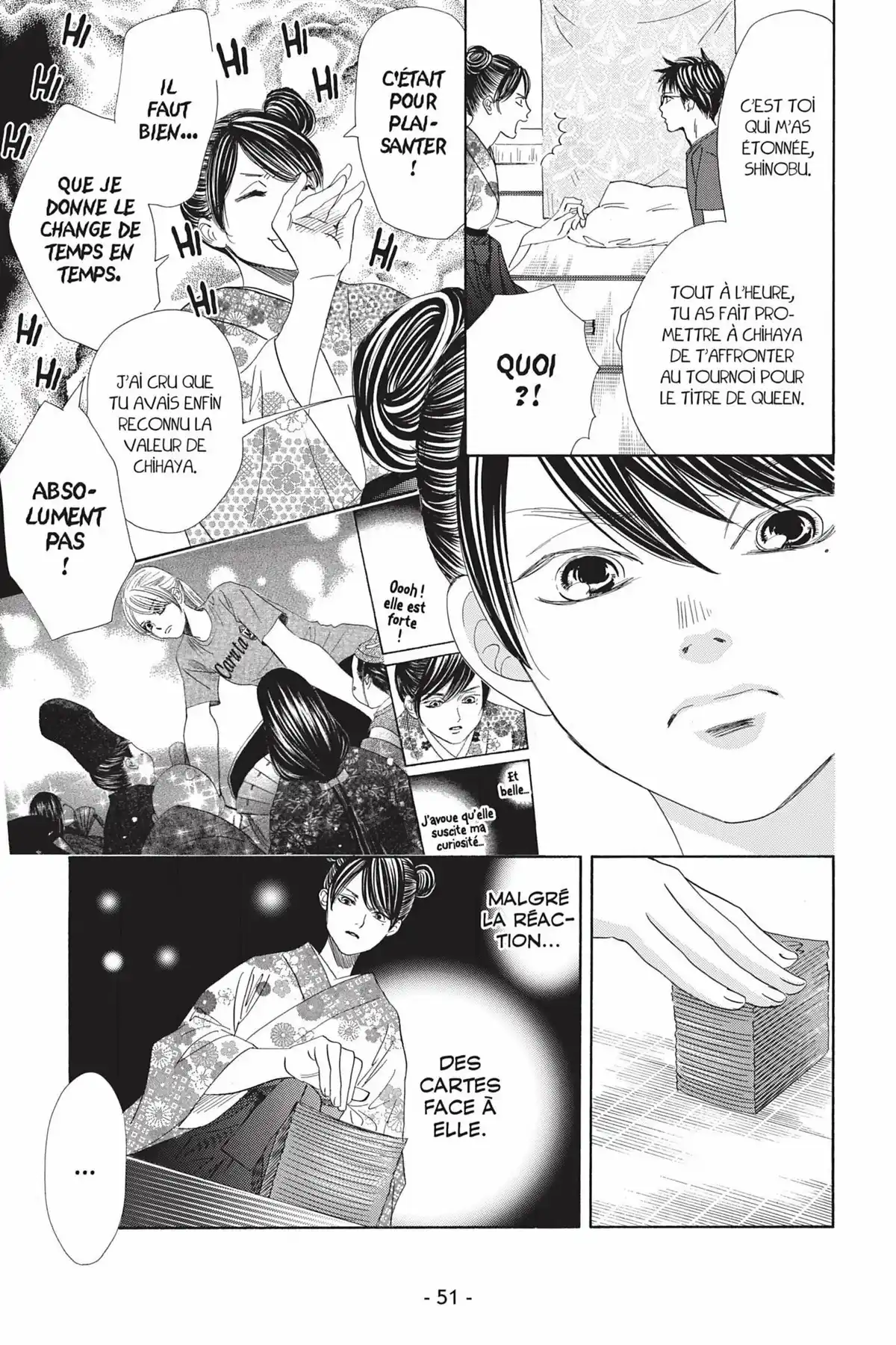 Chihayafuru Volume 33 page 52