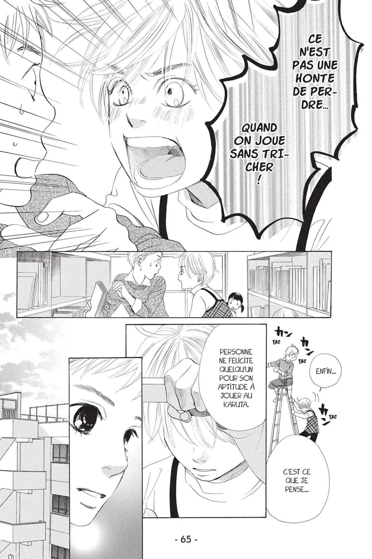 Chihayafuru Volume 1 page 67