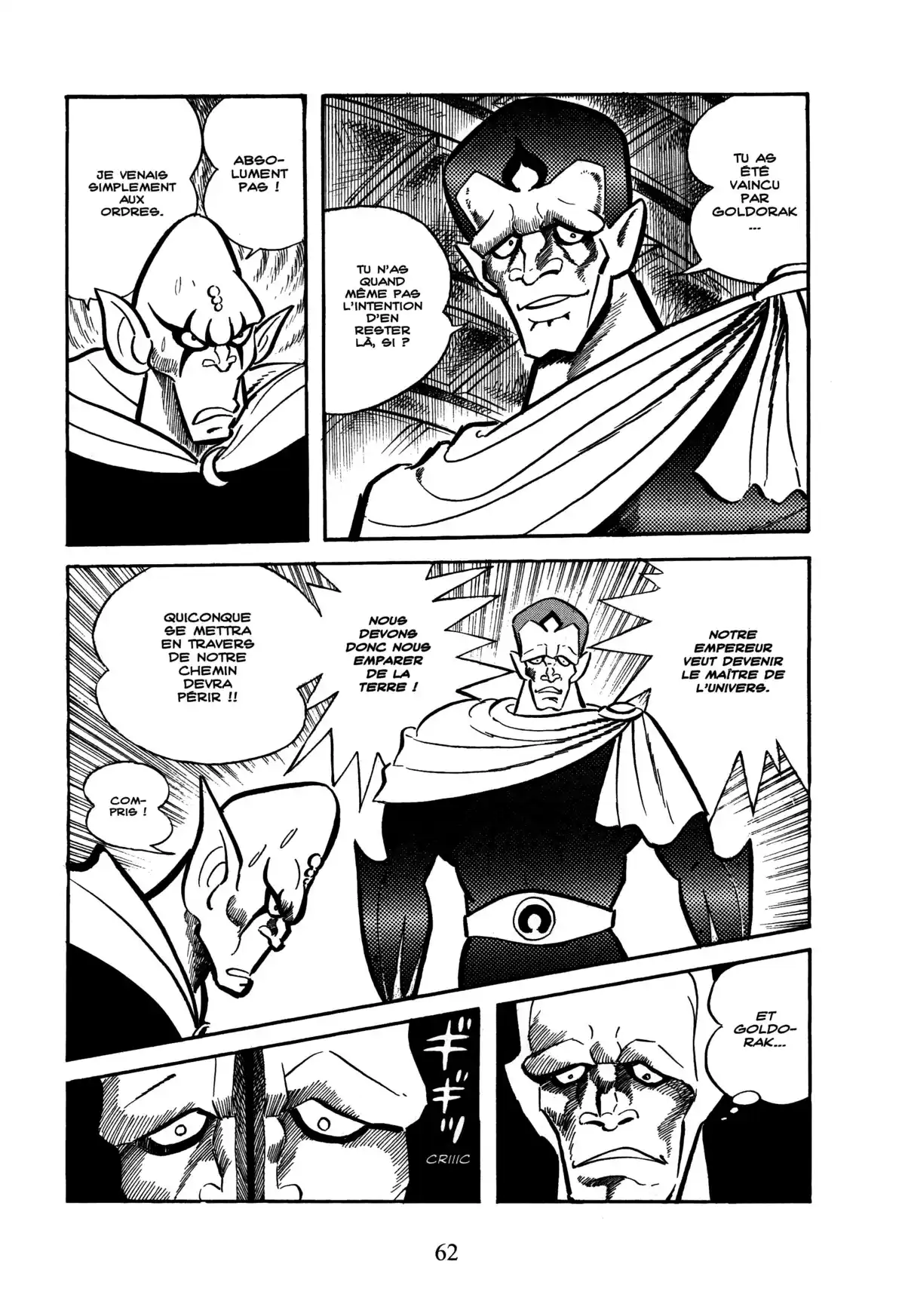 UFO Robot Goldorak – One Shot Volume 1 page 62