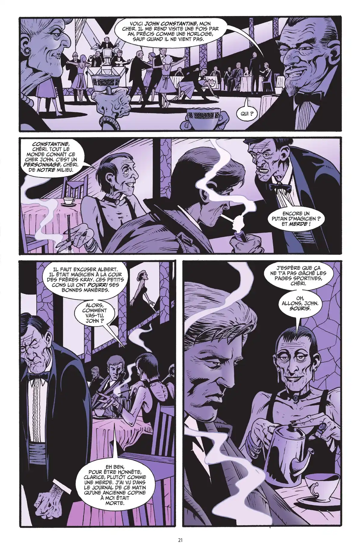 Warren Ellis Présente Hellblazer Volume 1 page 19