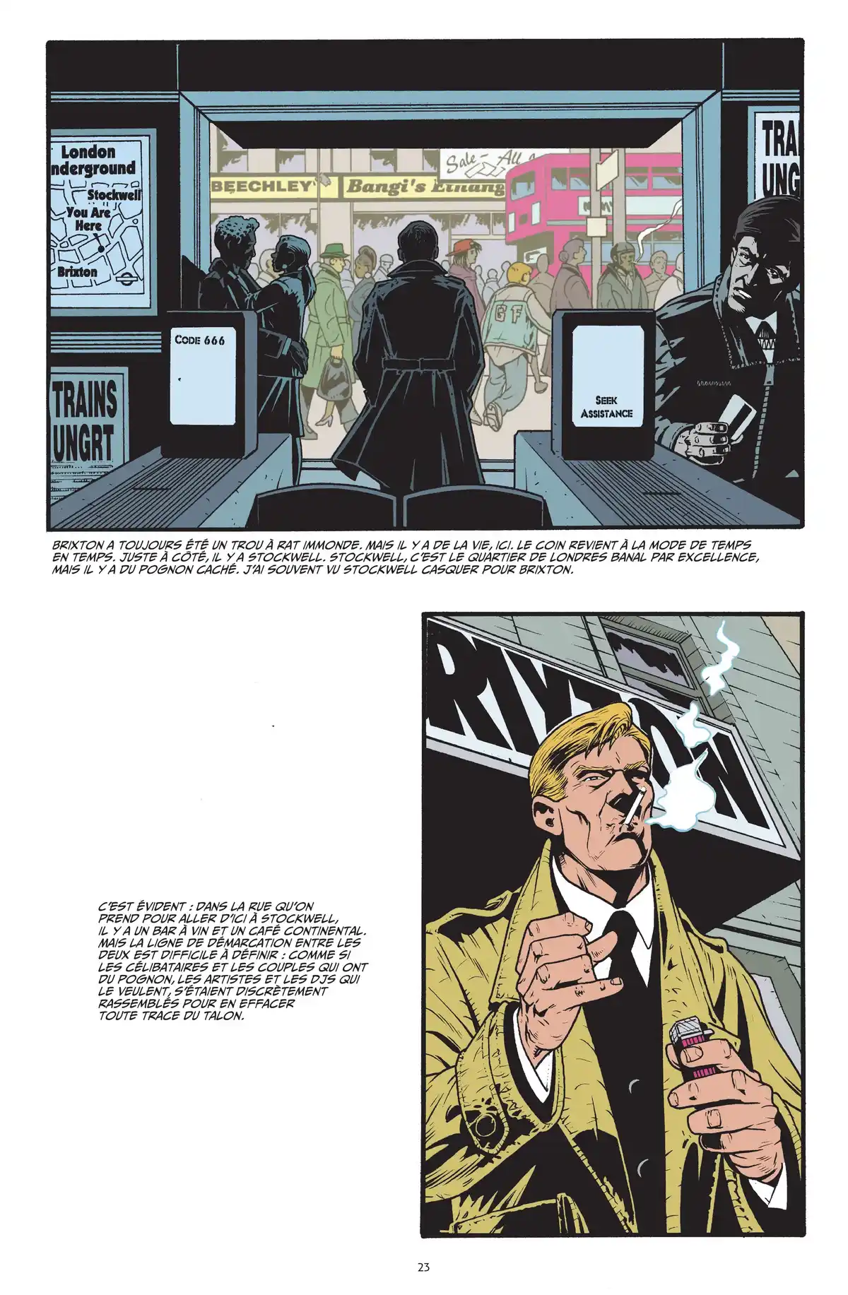 Warren Ellis Présente Hellblazer Volume 1 page 21