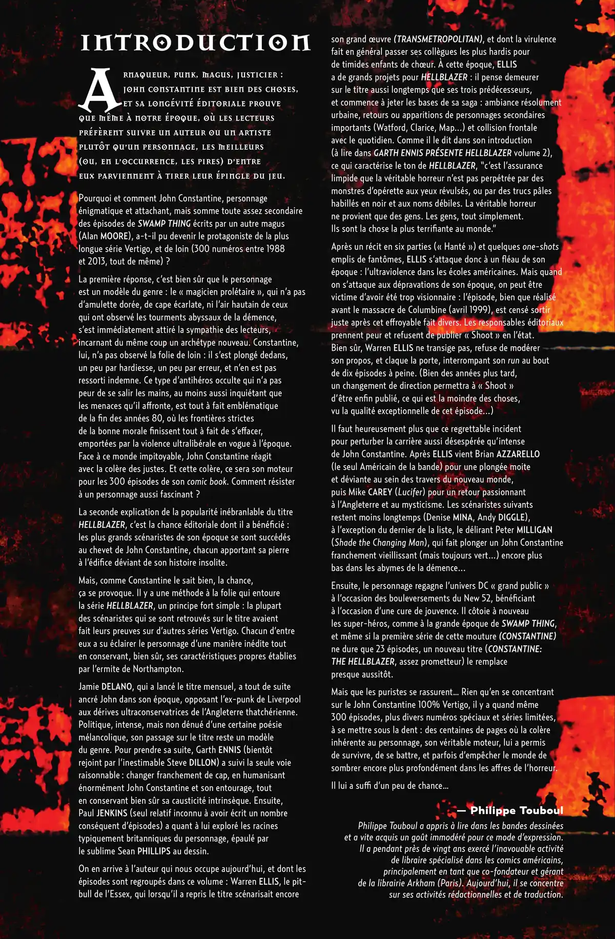 Warren Ellis Présente Hellblazer Volume 1 page 4