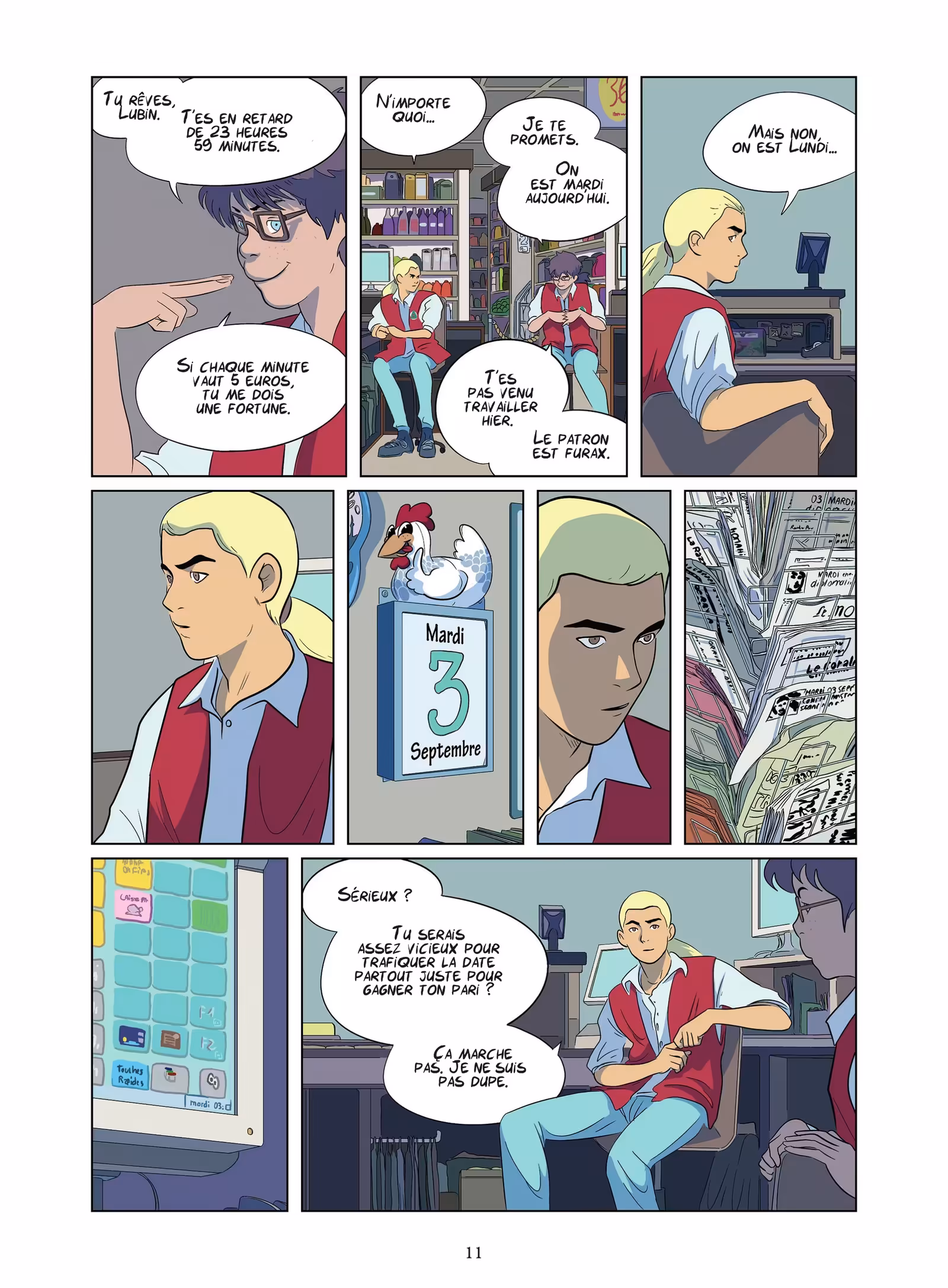 Ces jours qui disparaissent Volume 1 page 11