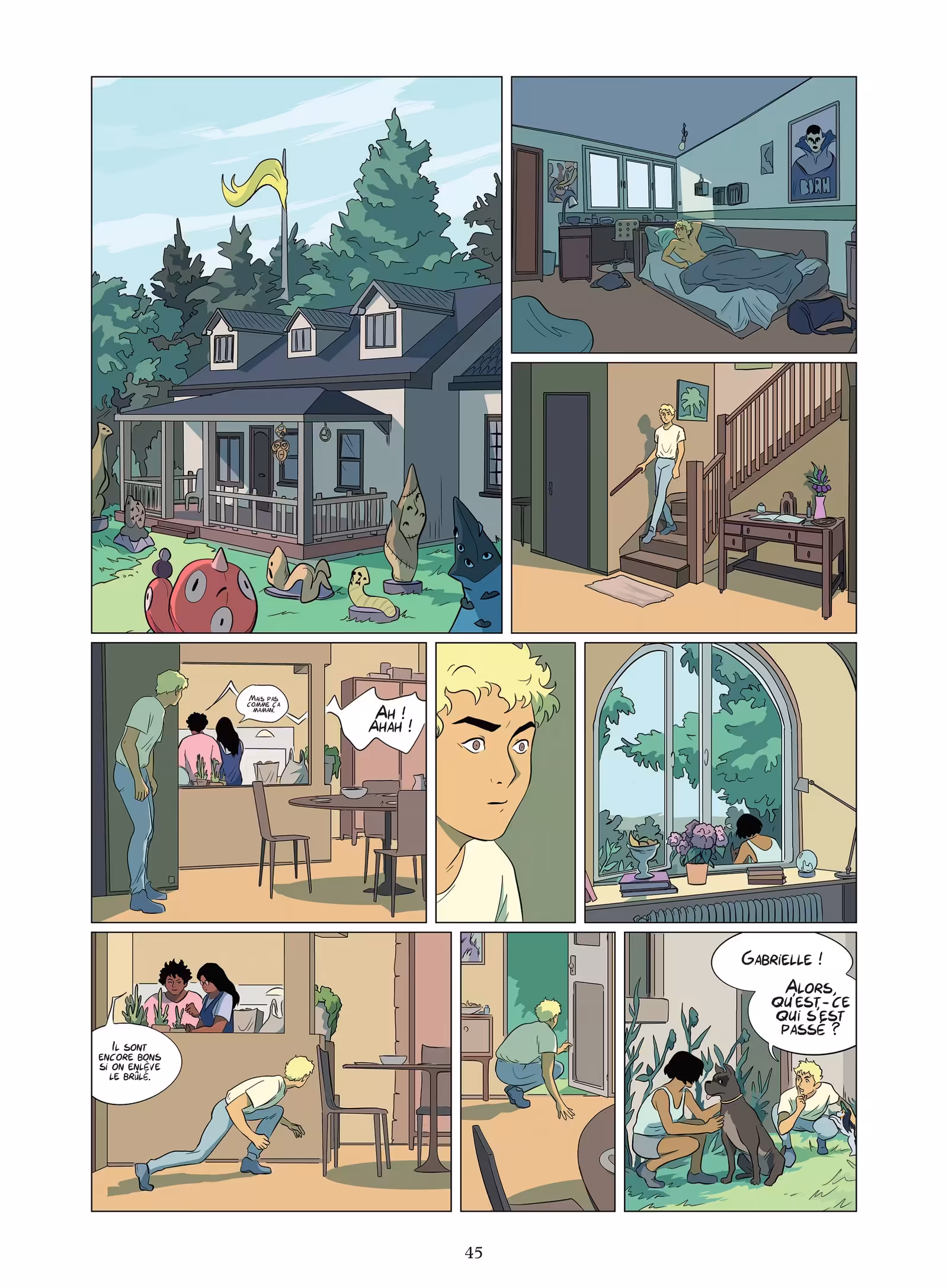 Ces jours qui disparaissent Volume 1 page 45
