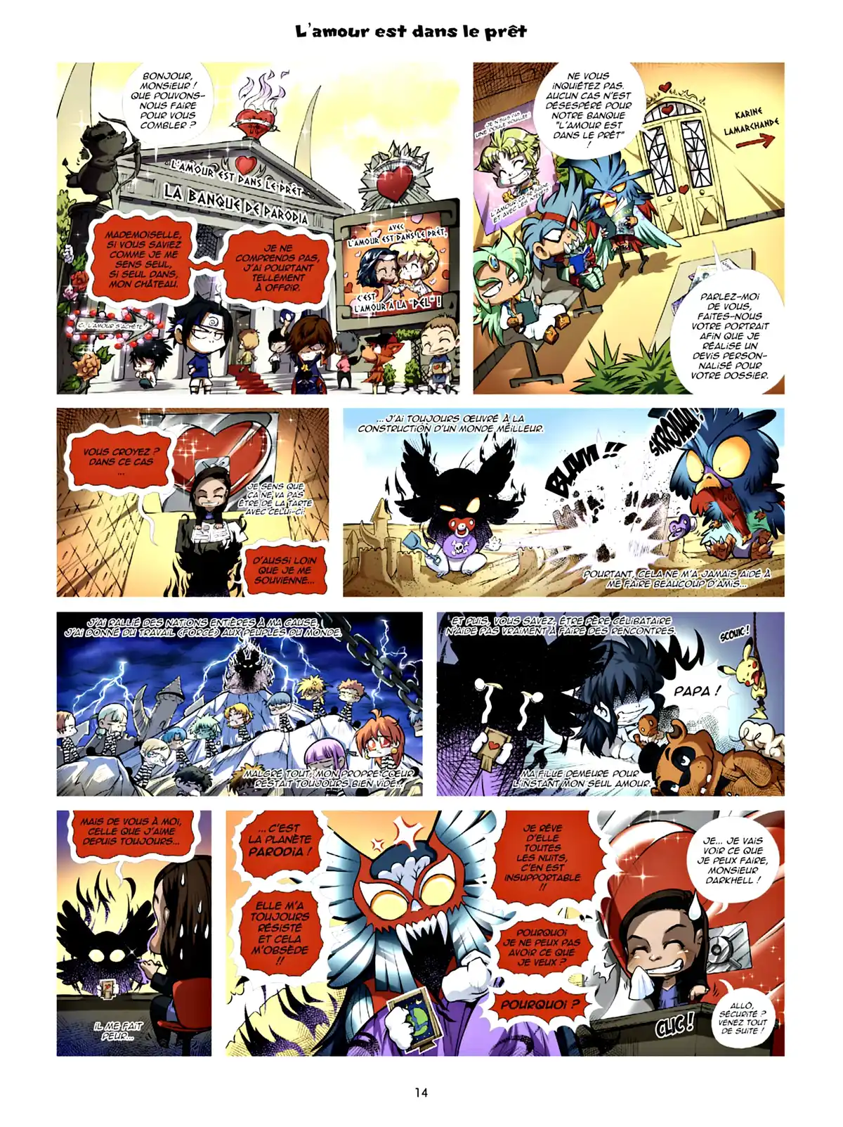 Les Légendaires – Parodia Volume 1 page 14