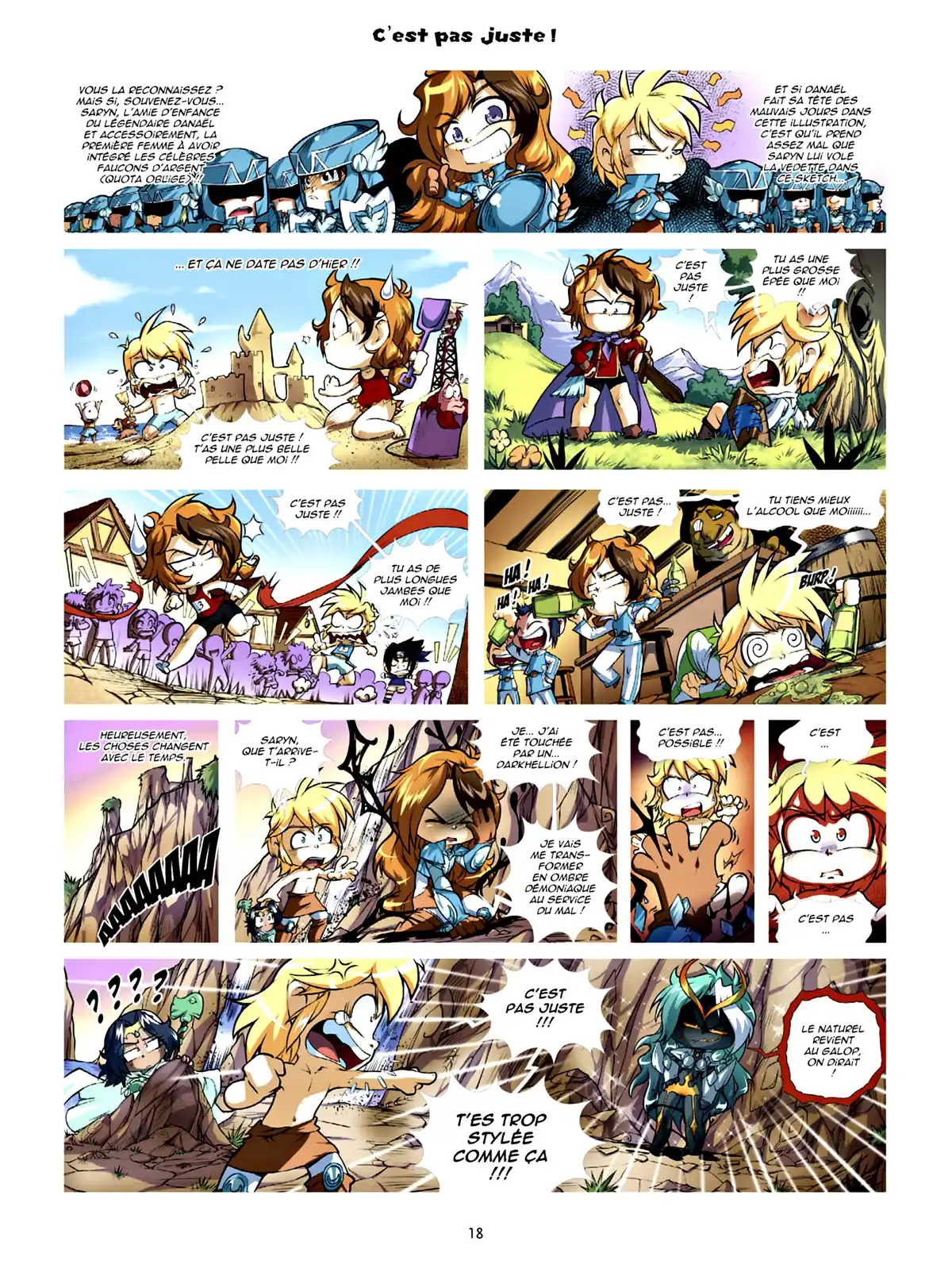 Les Légendaires – Parodia Volume 1 page 18