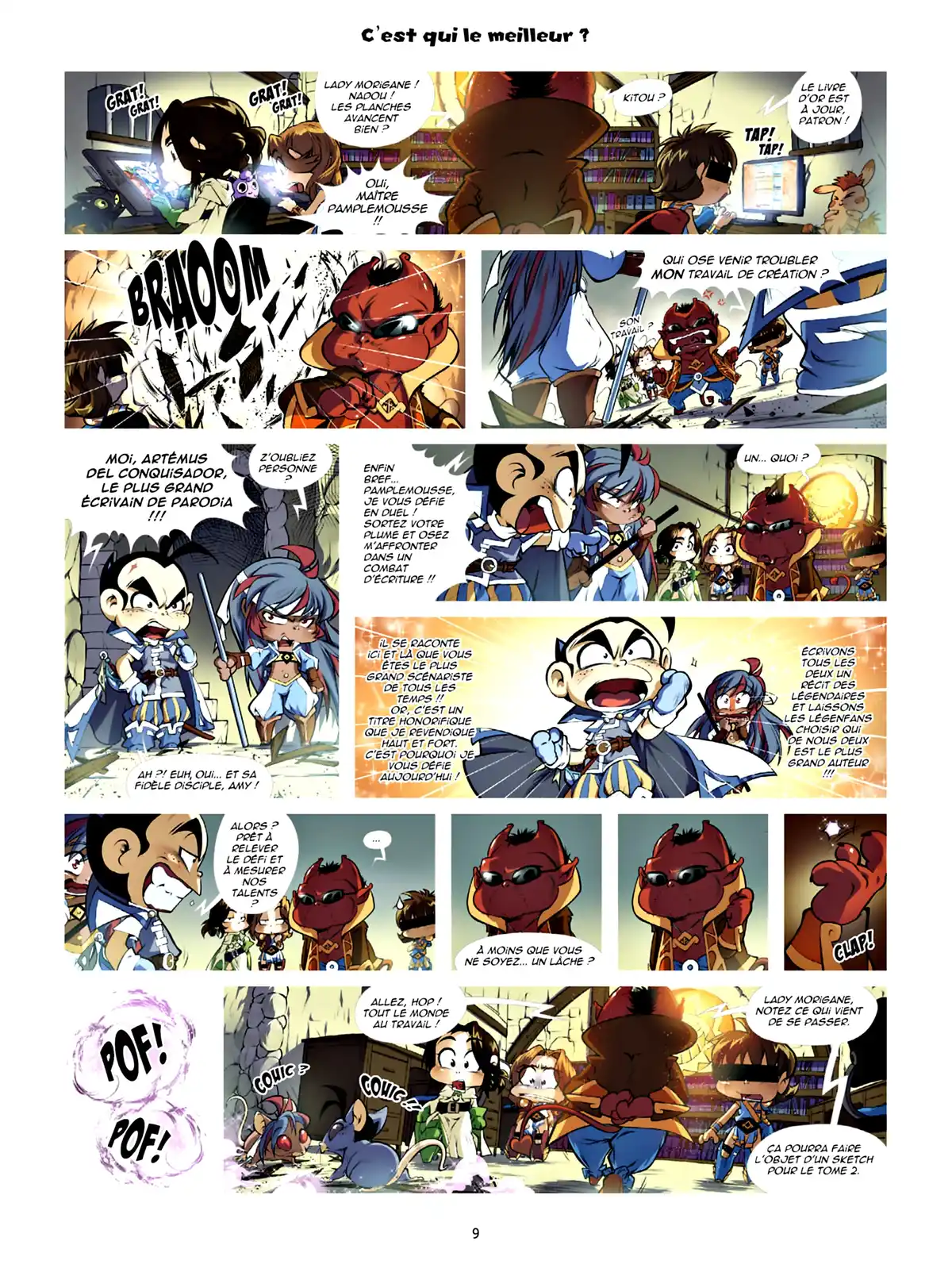 Les Légendaires – Parodia Volume 1 page 9