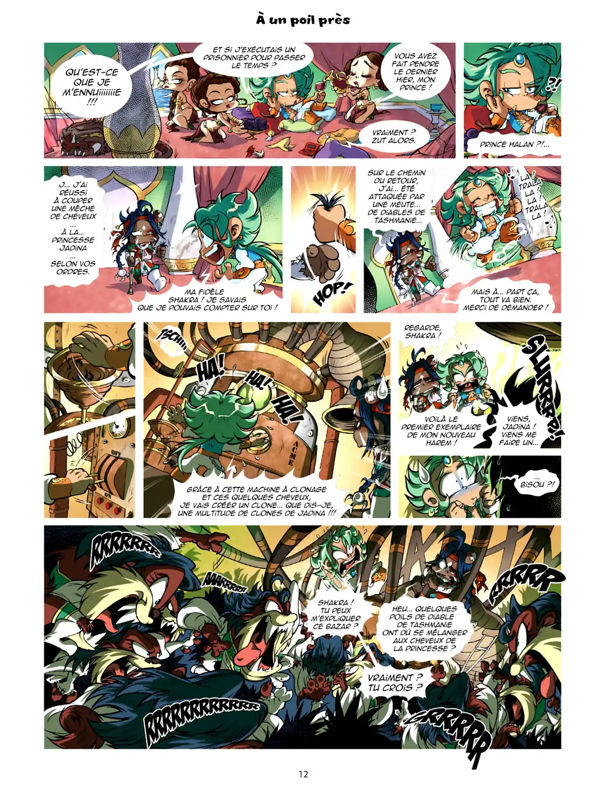 Les Légendaires – Parodia Volume 2 page 12