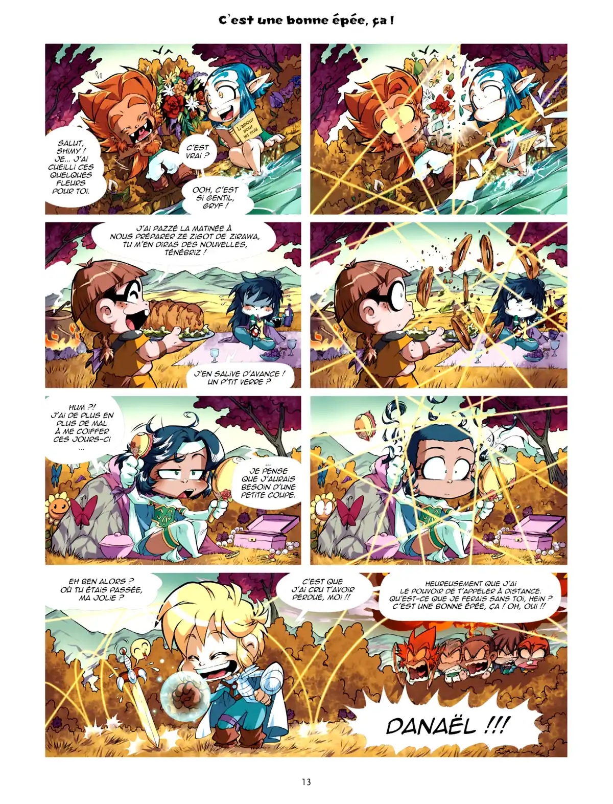 Les Légendaires – Parodia Volume 2 page 13