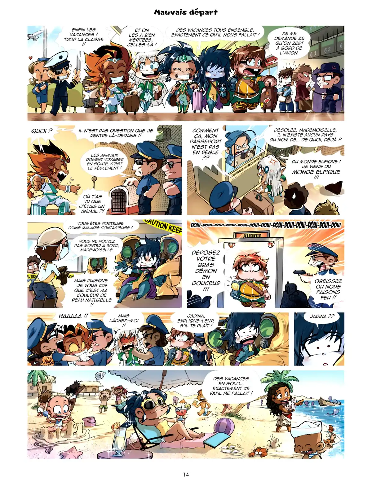 Les Légendaires – Parodia Volume 2 page 14