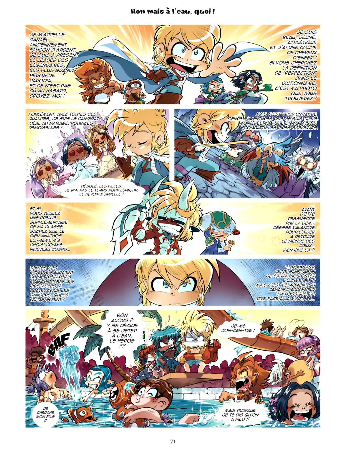 Les Légendaires – Parodia Volume 2 page 21