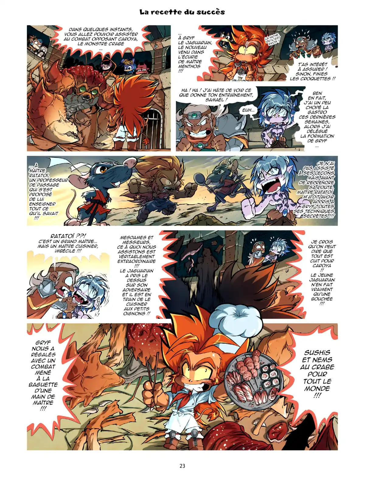 Les Légendaires – Parodia Volume 2 page 23