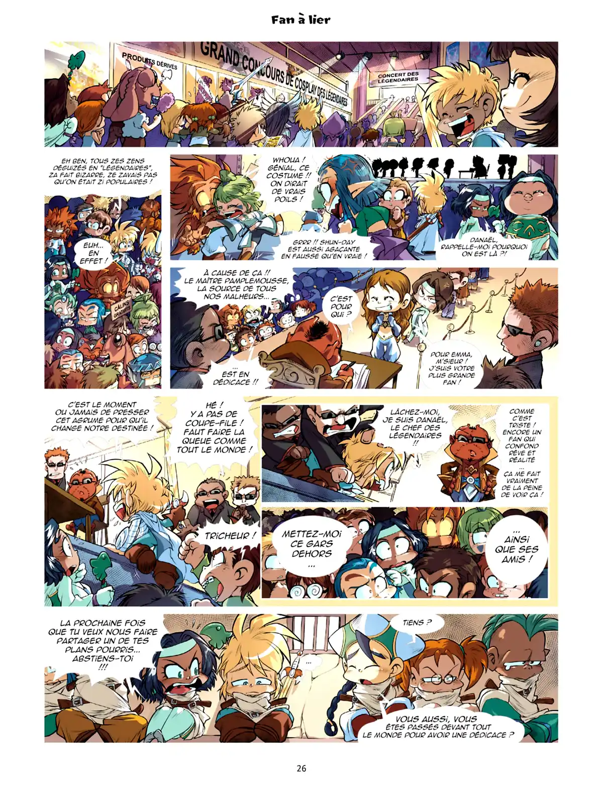 Les Légendaires – Parodia Volume 2 page 26