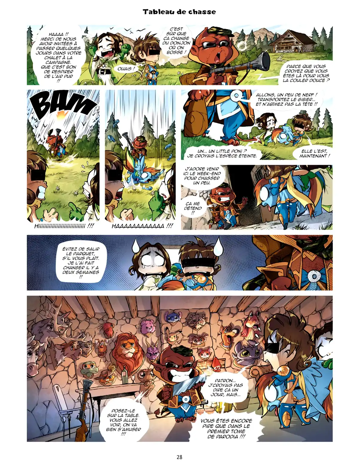 Les Légendaires – Parodia Volume 2 page 28