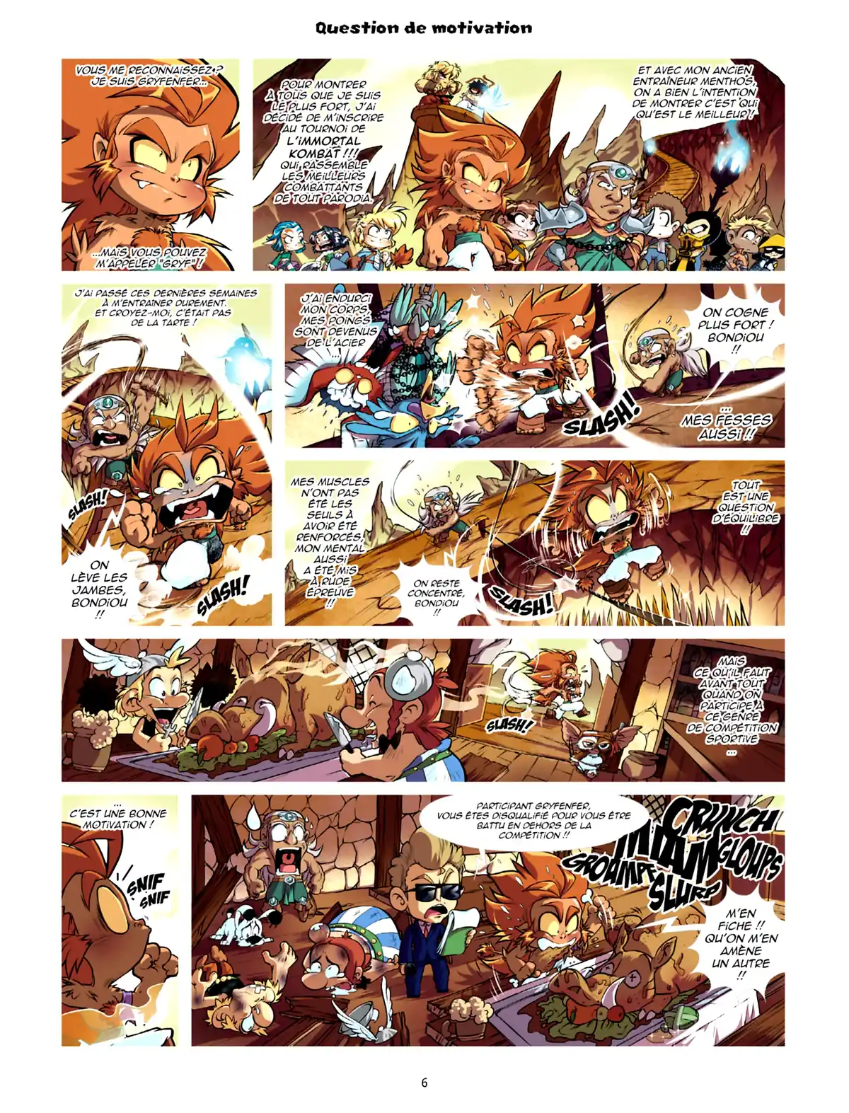 Les Légendaires – Parodia Volume 2 page 6