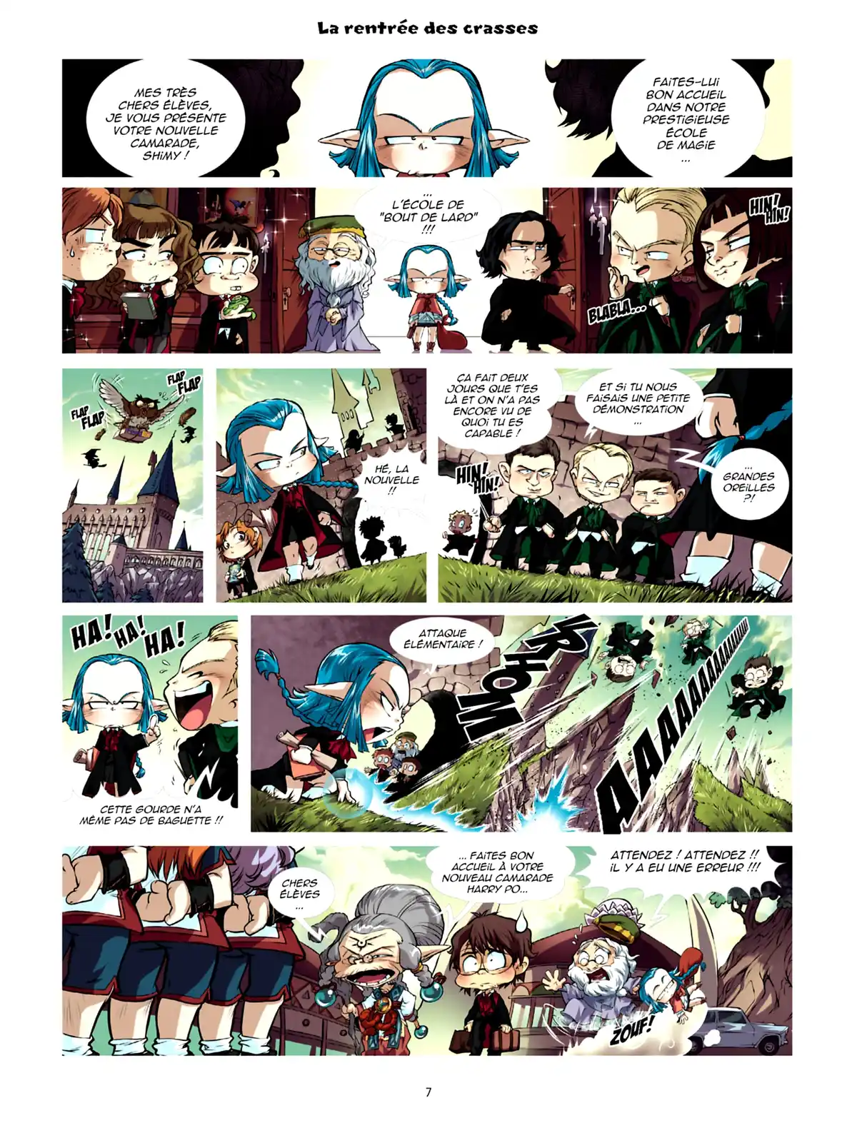 Les Légendaires – Parodia Volume 2 page 7