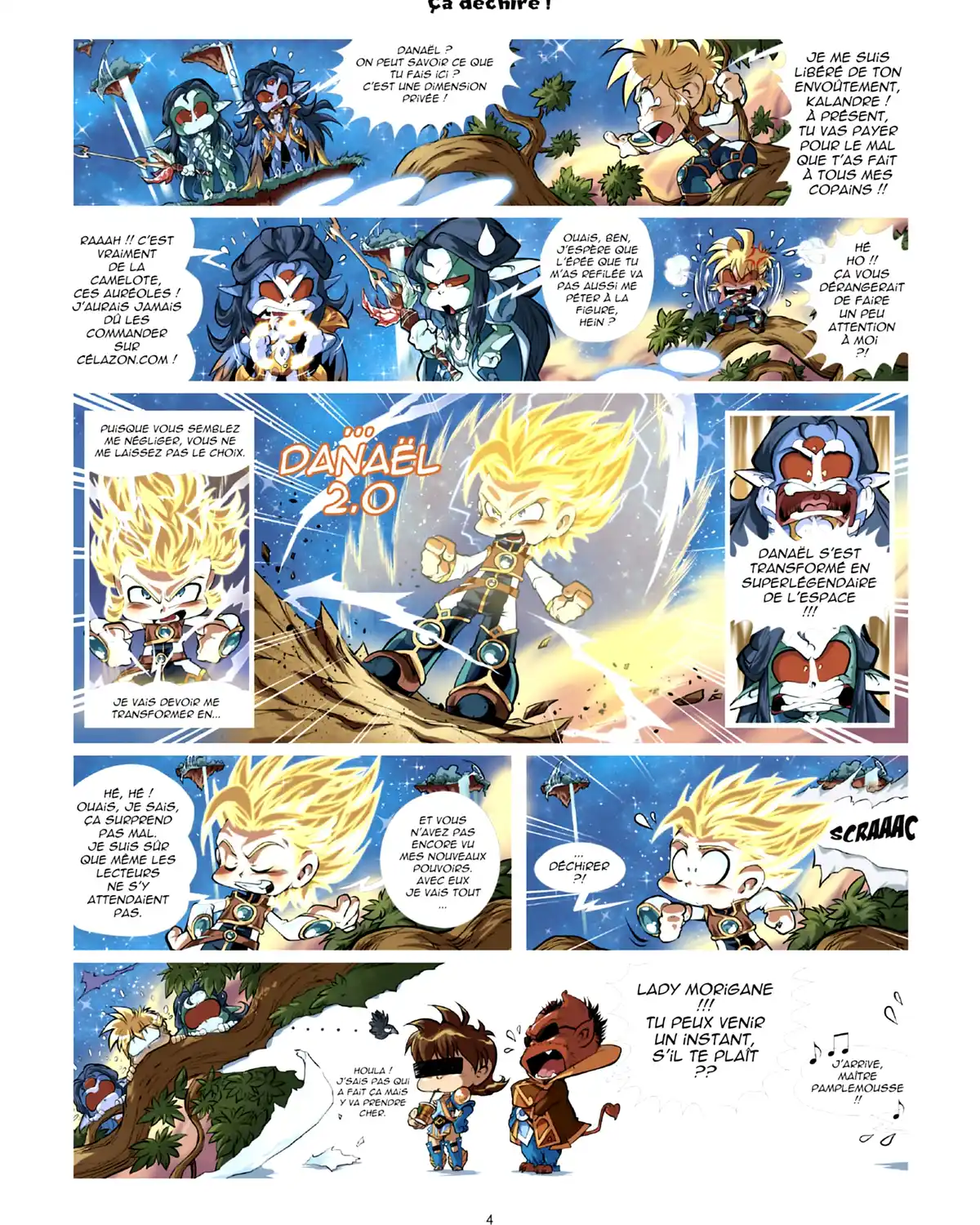 Les Légendaires – Parodia Volume 3 page 4