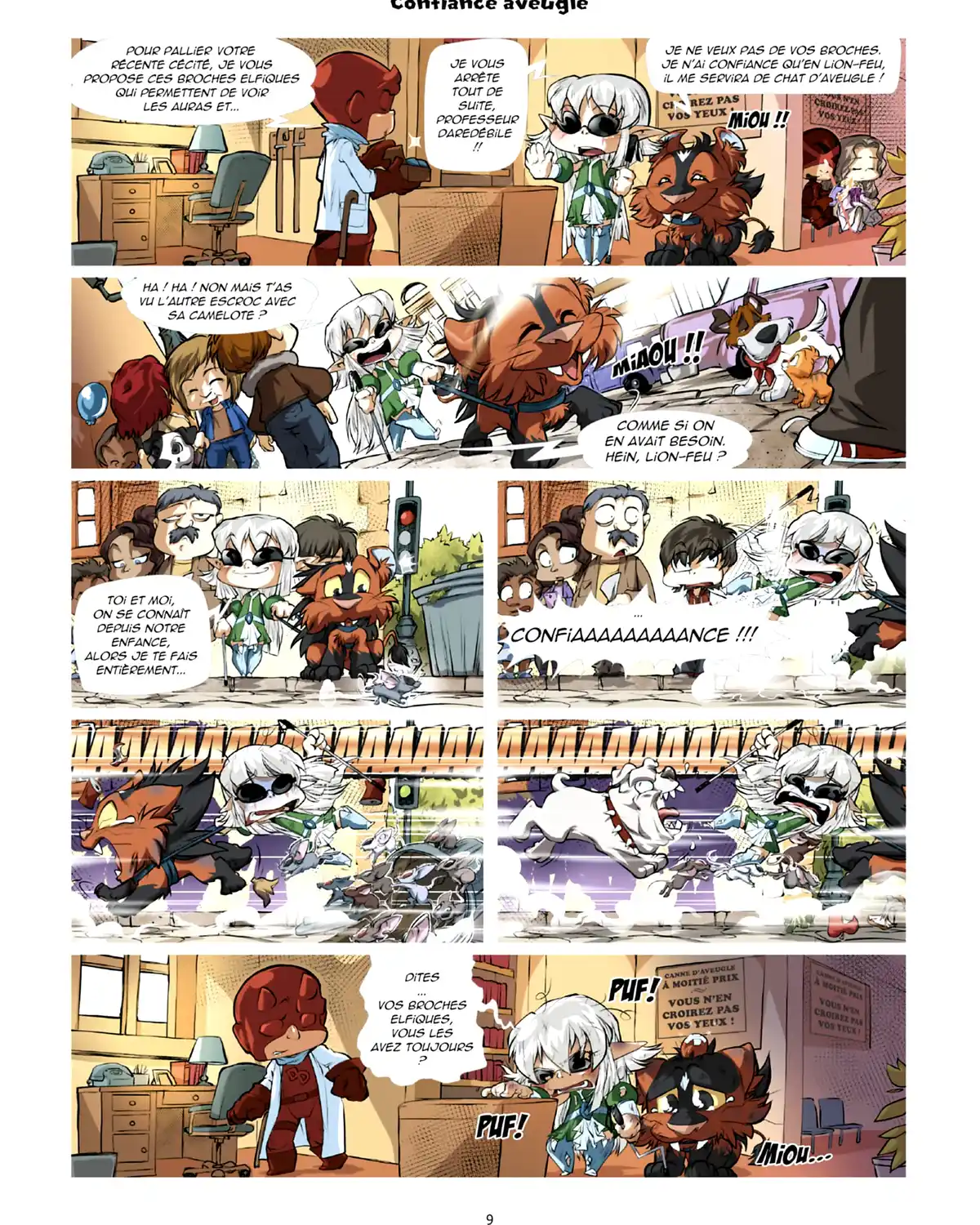 Les Légendaires – Parodia Volume 3 page 9