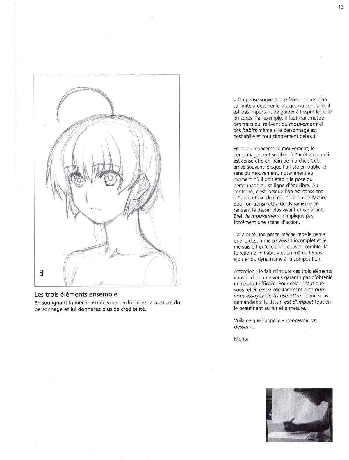 Techniques du manga – Le Character Design : Concevoir des personnages Volume 1 page 14