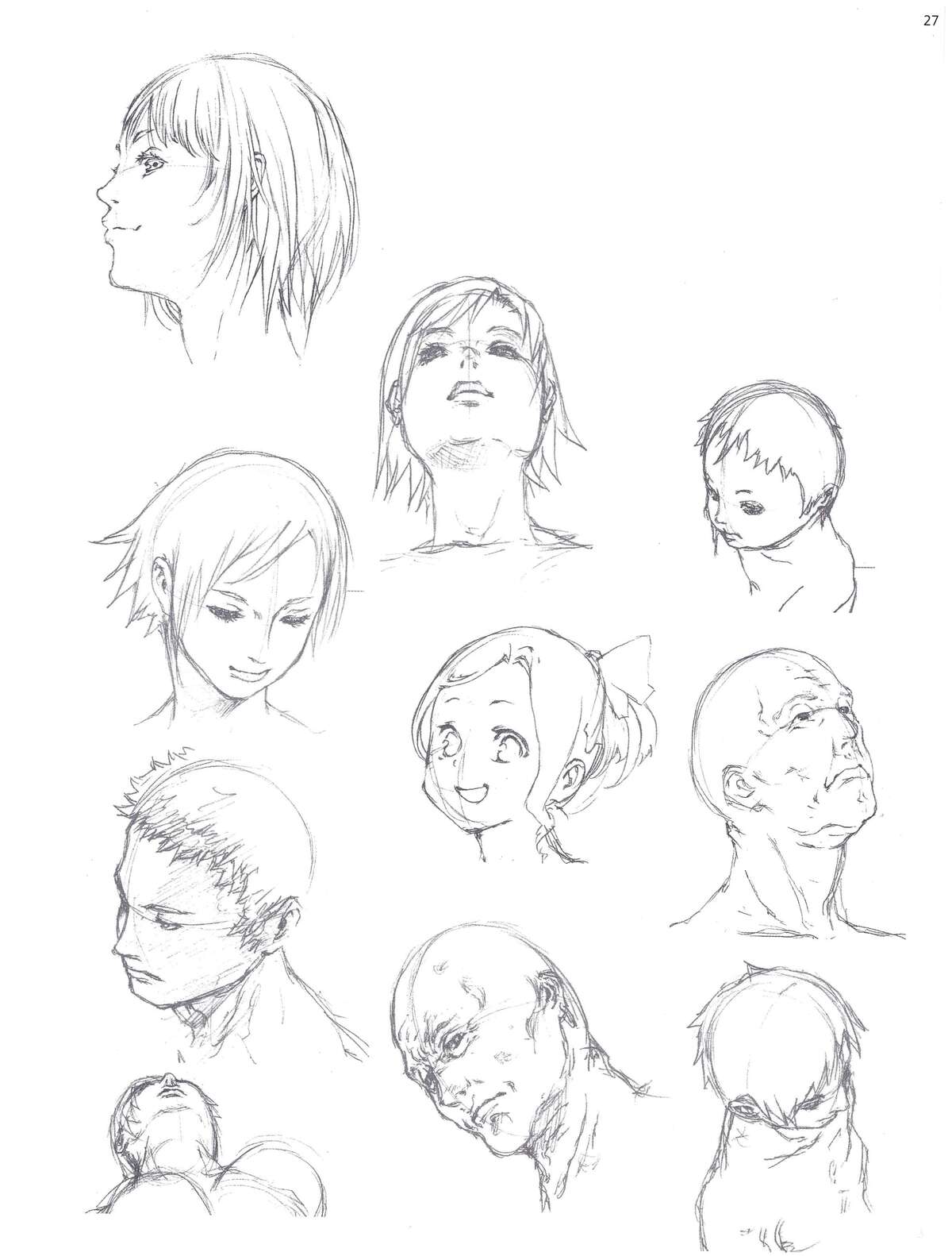 Techniques du manga – Le Character Design : Concevoir des personnages Volume 1 page 28