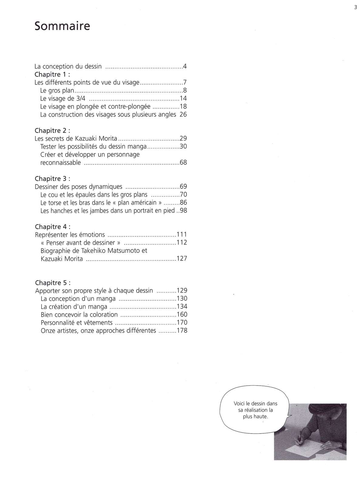 Techniques du manga – Le Character Design : Concevoir des personnages Volume 1 page 4