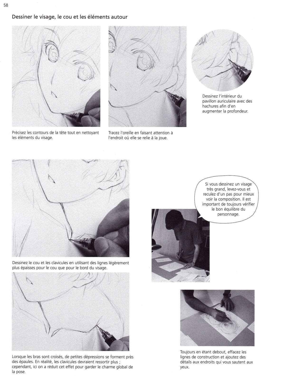 Techniques du manga – Le Character Design : Concevoir des personnages Volume 1 page 59