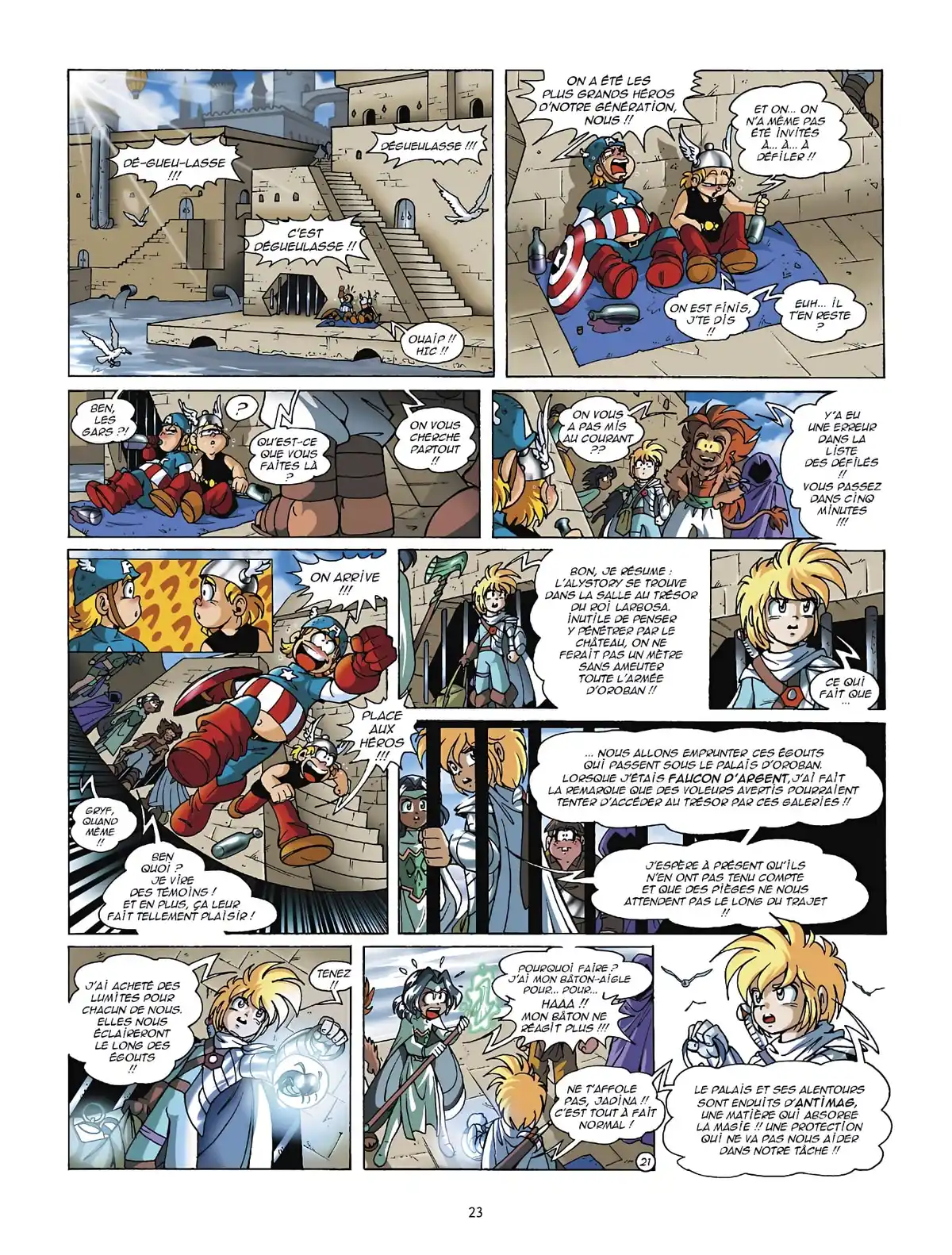 Les Légendaires Volume 9 page 24