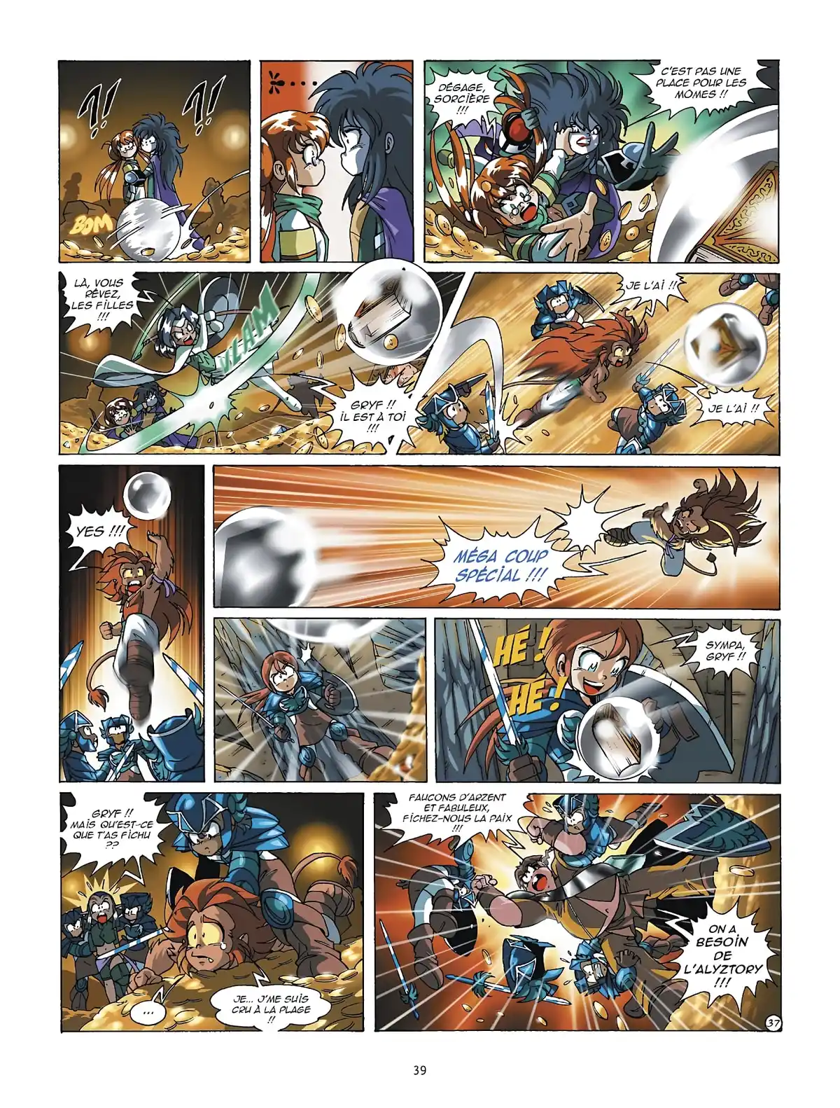 Les Légendaires Volume 9 page 40