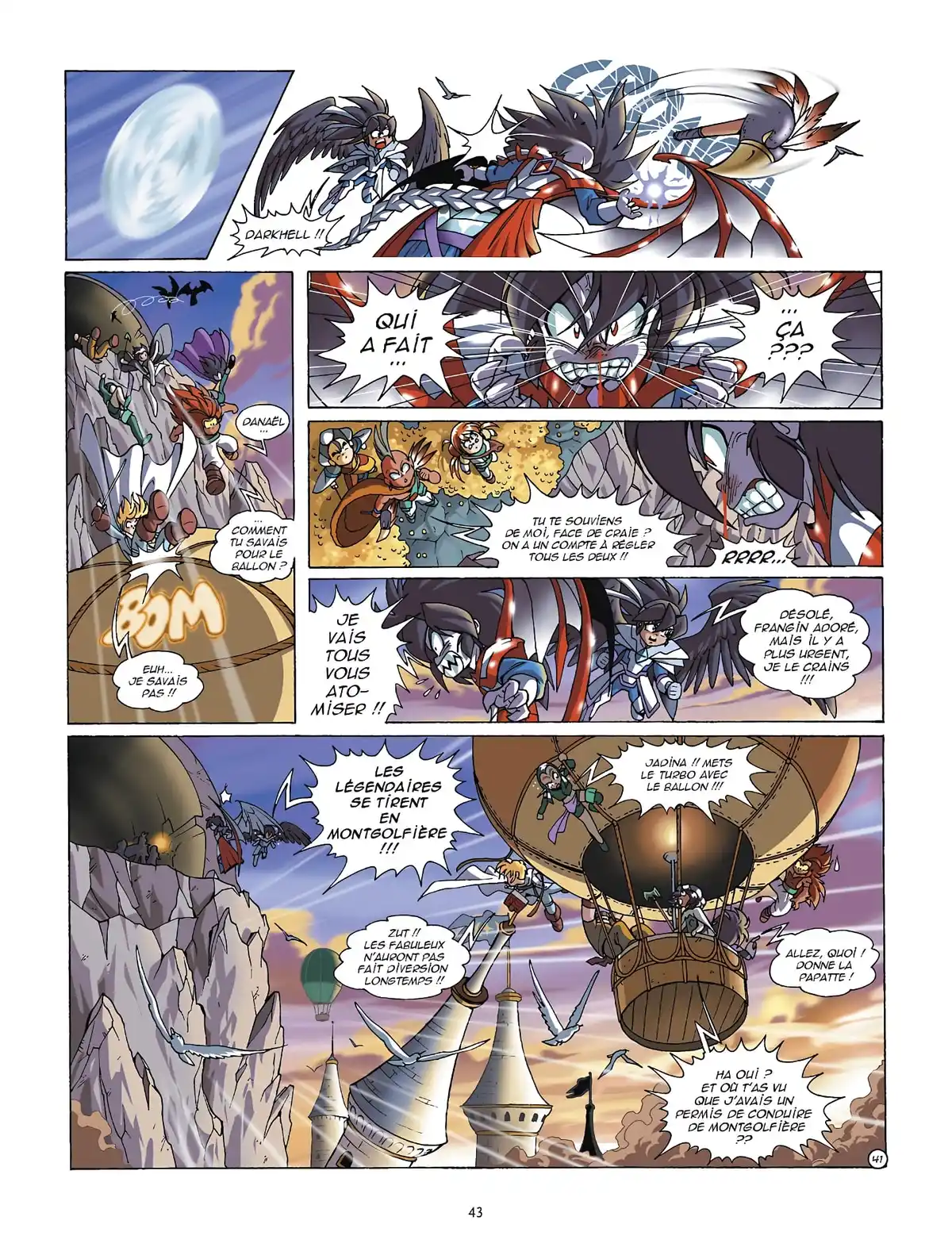 Les Légendaires Volume 9 page 44