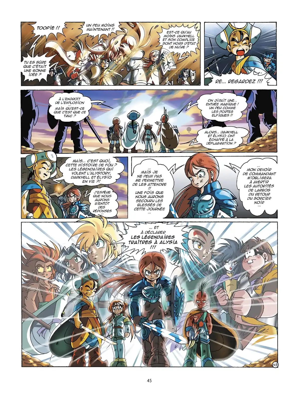 Les Légendaires Volume 9 page 46