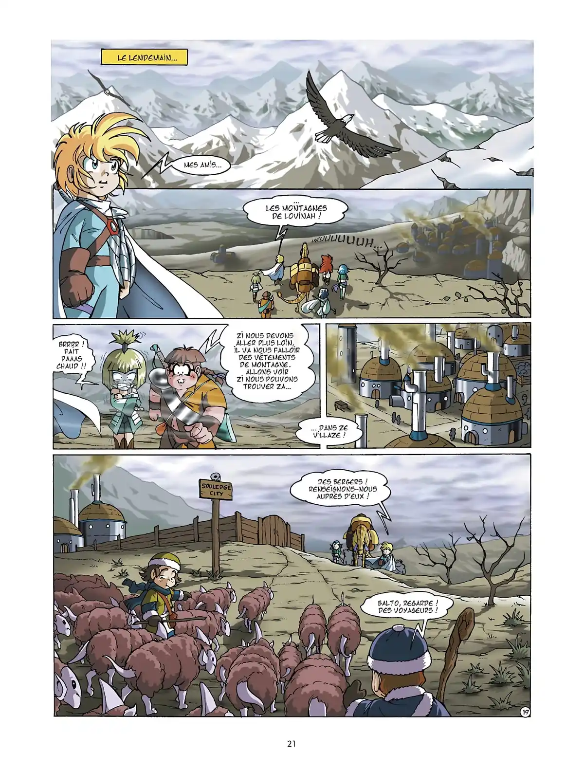 Les Légendaires Volume 7 page 22