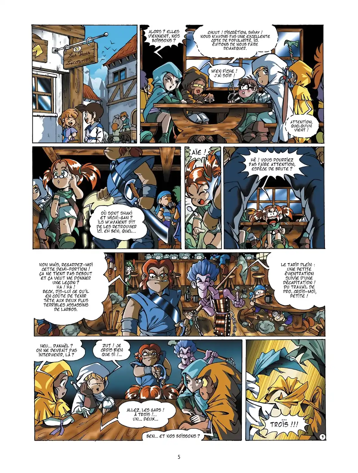 Les Légendaires Volume 3 page 6