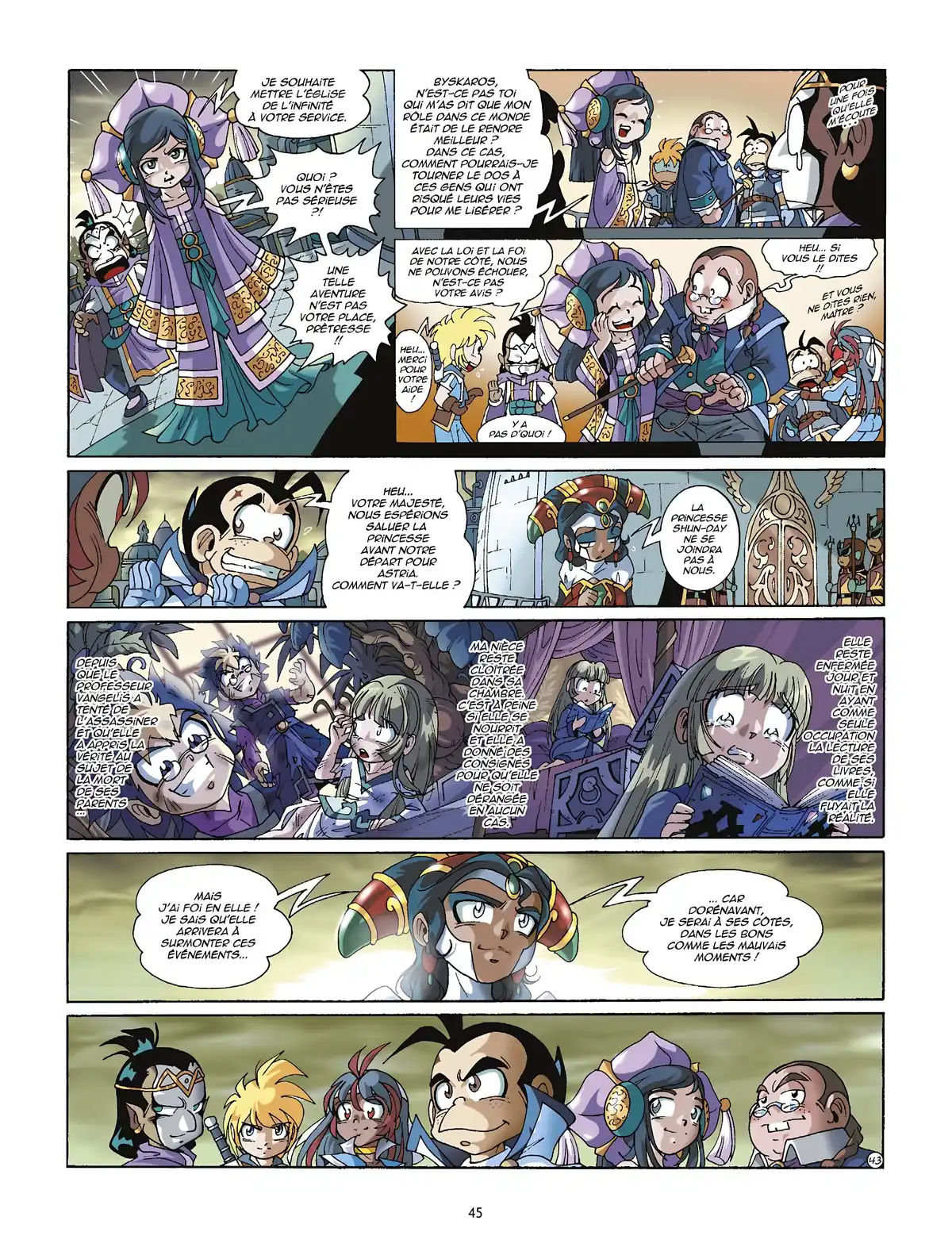 Les Légendaires Volume 20 page 45