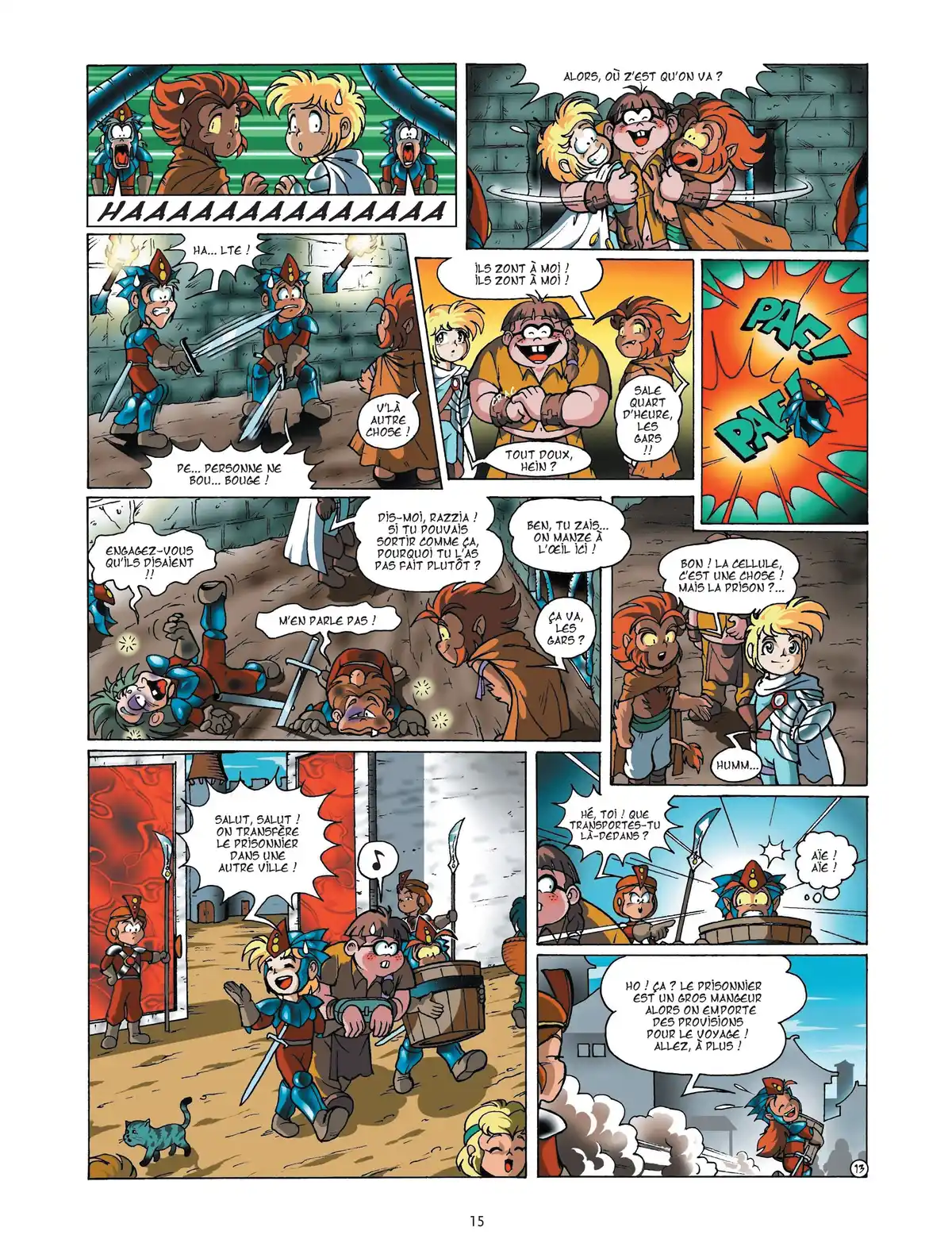 Les Légendaires Volume 1 page 16